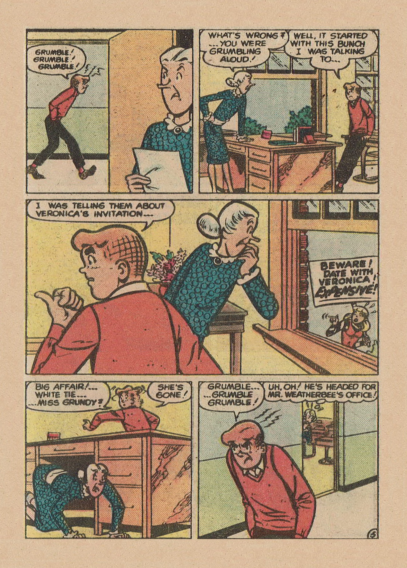 Read online Archie Digest Magazine comic -  Issue #41 - 69