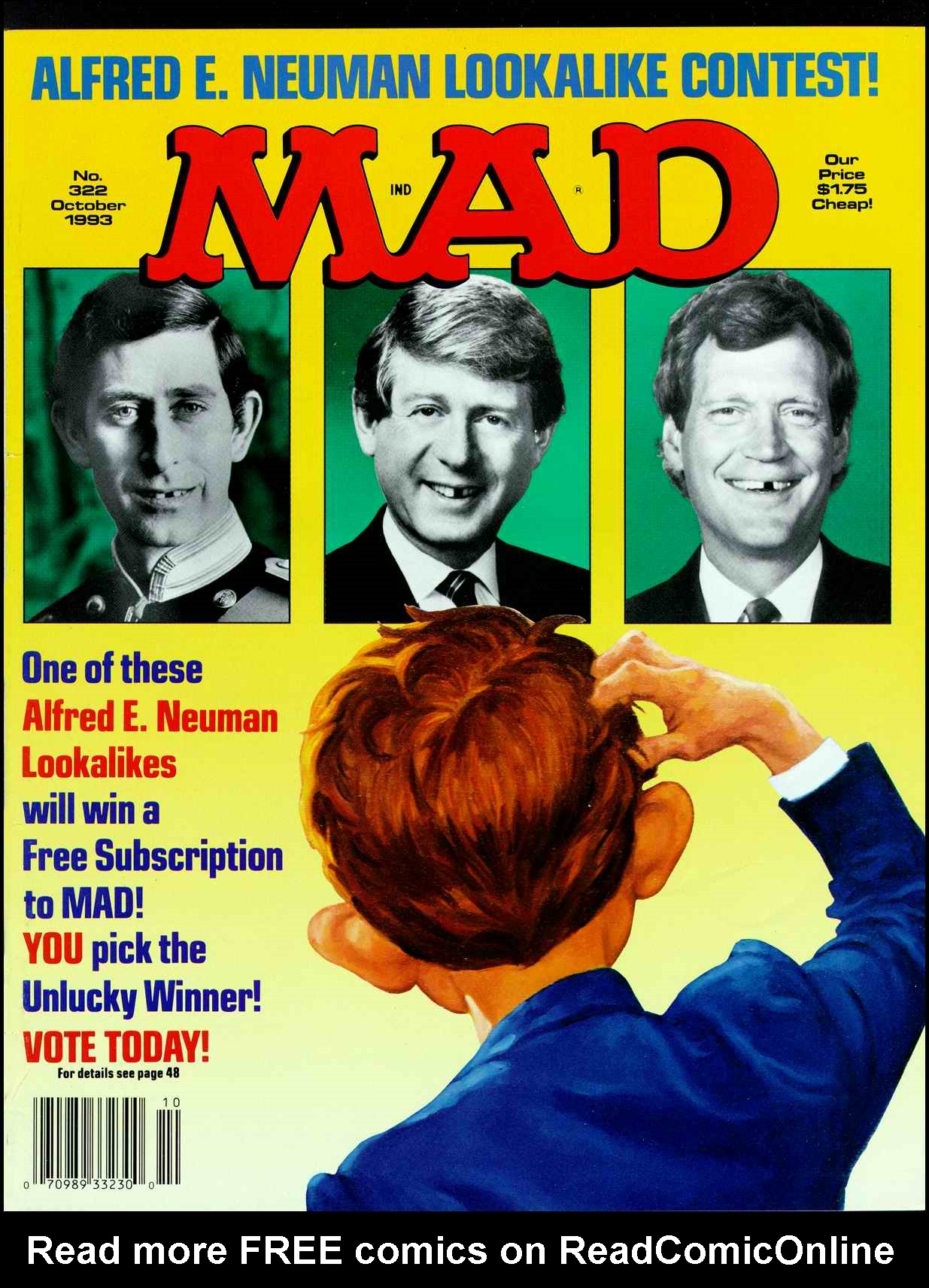 Read online MAD comic -  Issue #322 - 1
