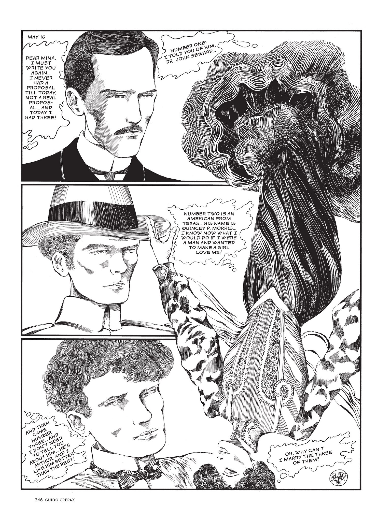Read online The Complete Crepax comic -  Issue # TPB 1 - 235