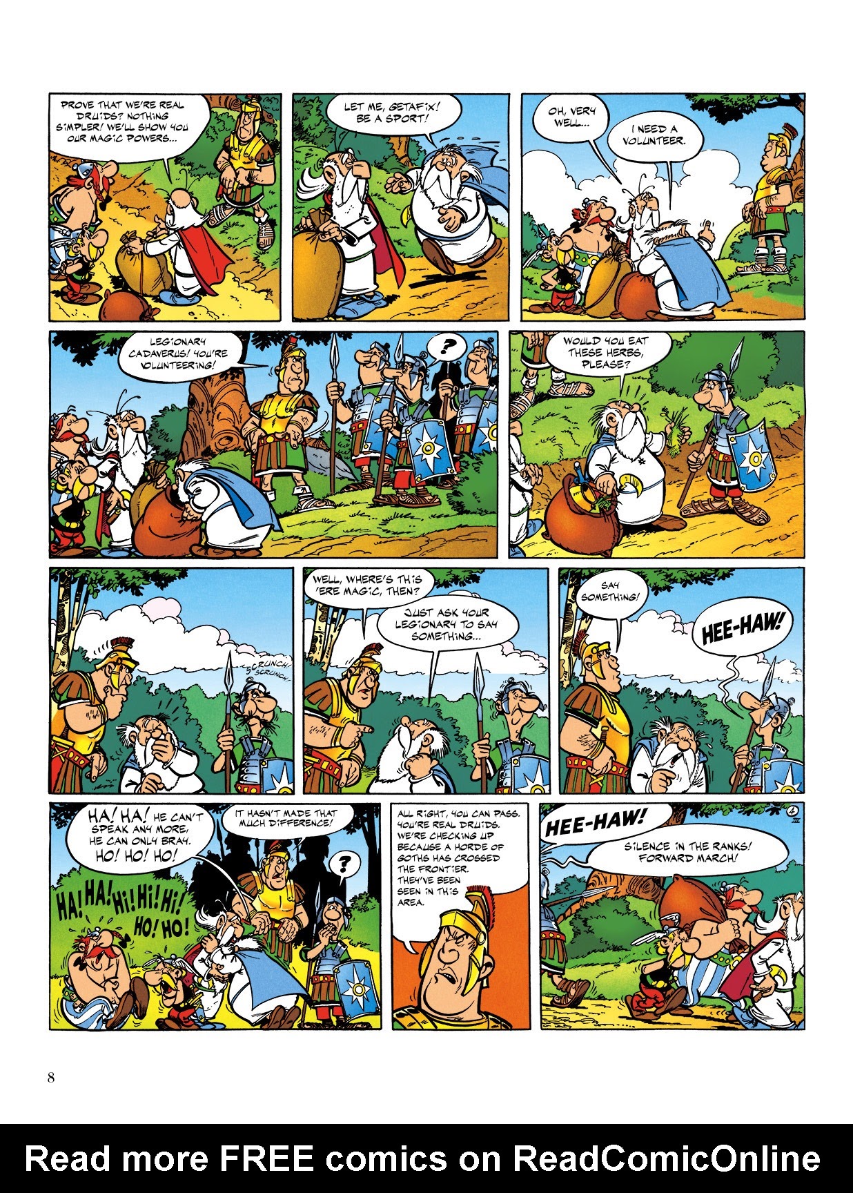 Read online Asterix comic -  Issue #3 - 9