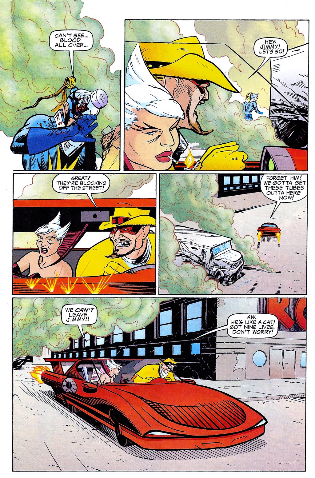 Read online Bob Burden's Original Mysterymen Comics comic -  Issue #4 - 14