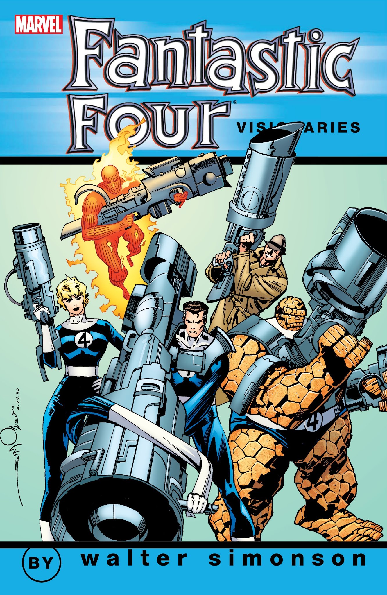 Read online Fantastic Four Visionaries: Walter Simonson comic -  Issue # TPB 2 (Part 1) - 1