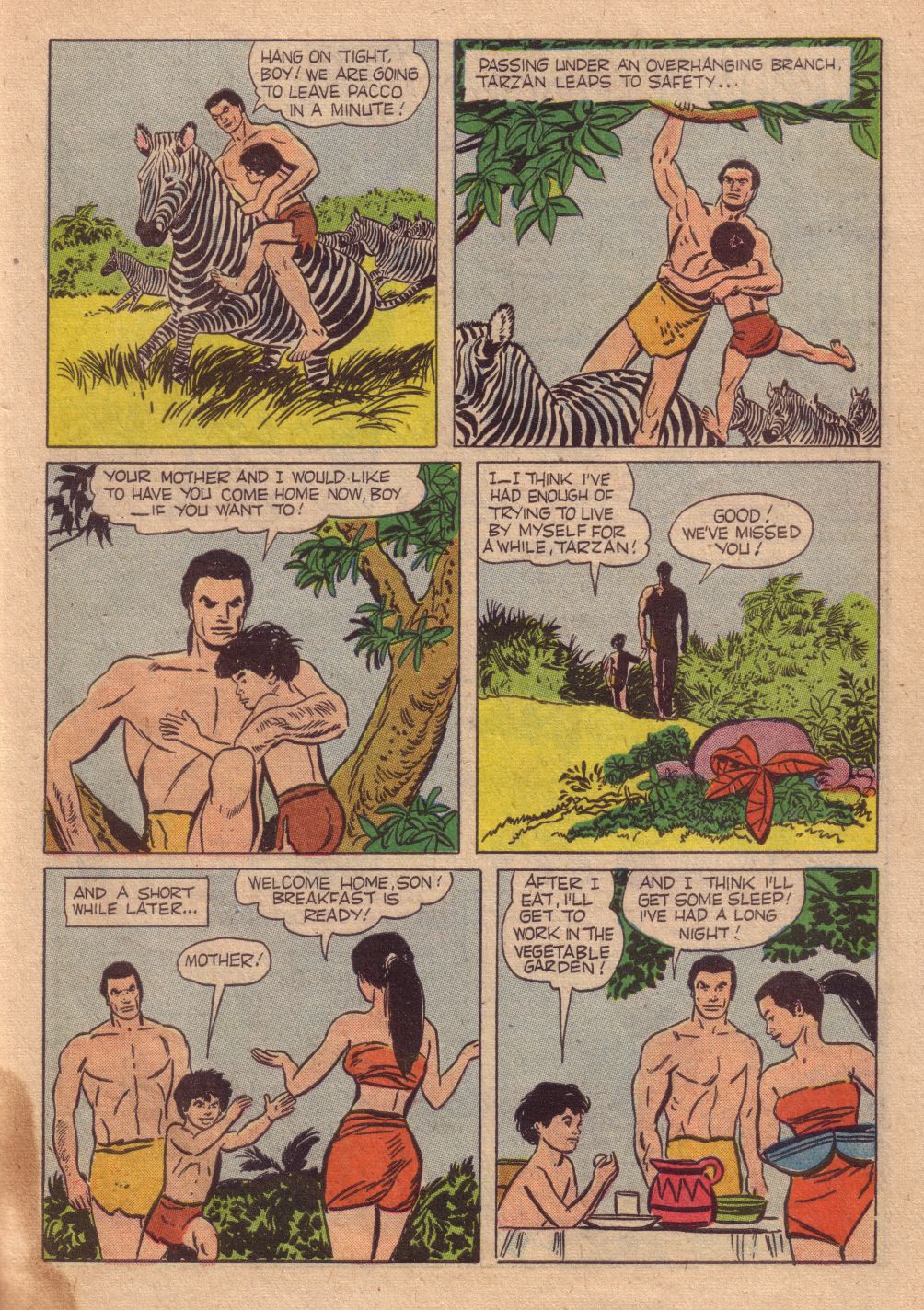 Read online Tarzan (1948) comic -  Issue #107 - 27