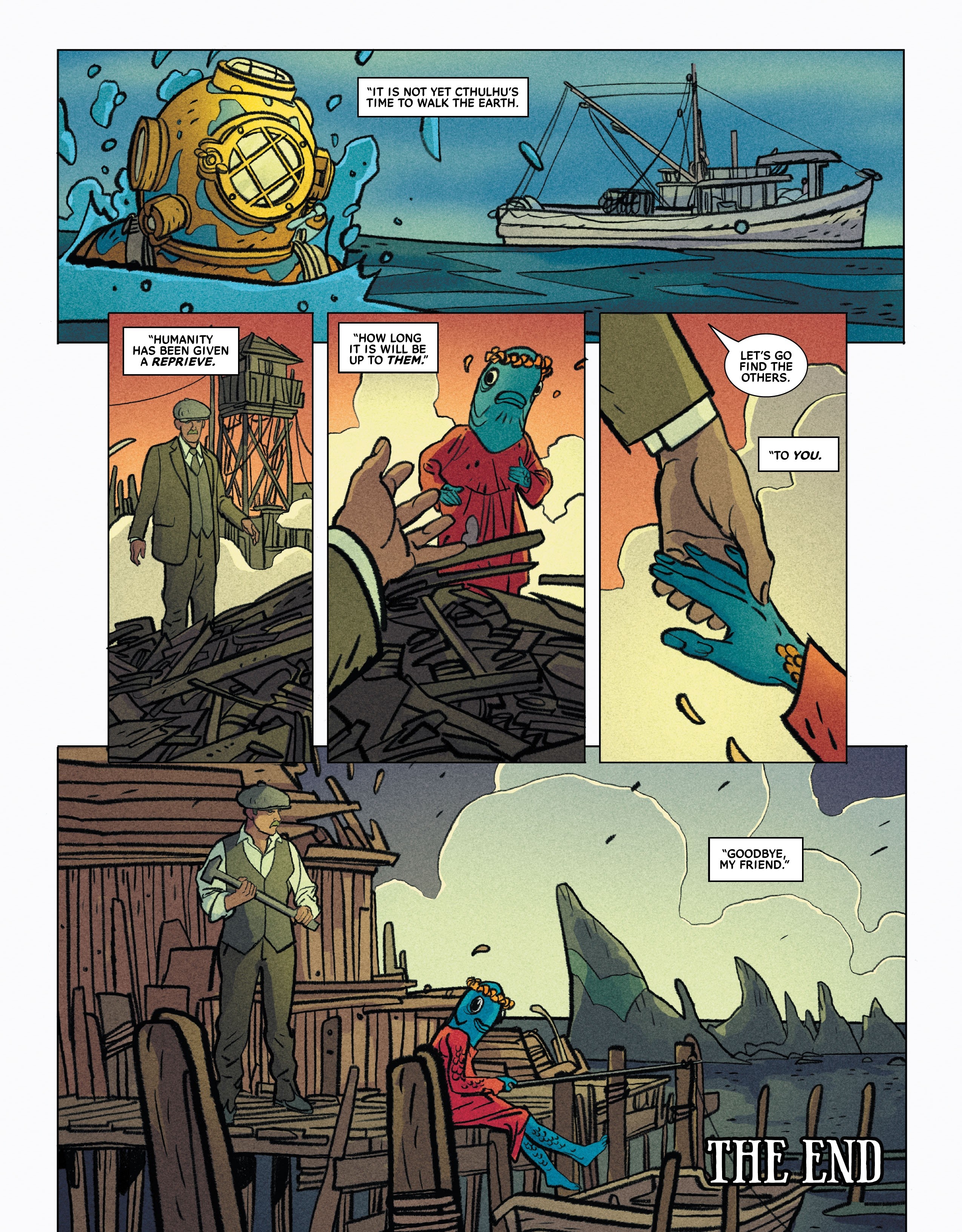 Read online Miskatonic: Even Death May Die comic -  Issue # Full - 42