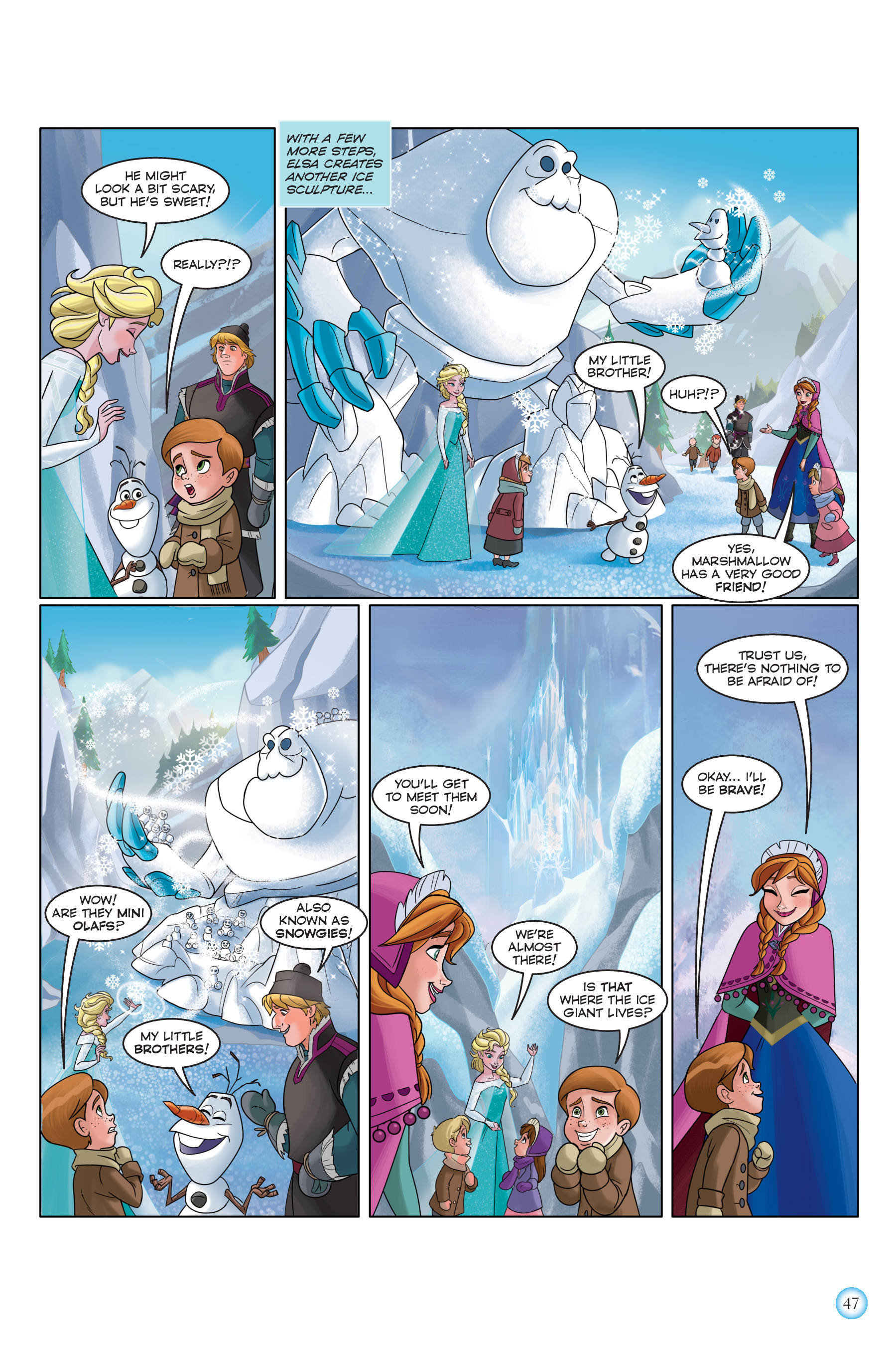 Read online Frozen Adventures: Snowy Stories comic -  Issue # TPB (Part 1) - 47
