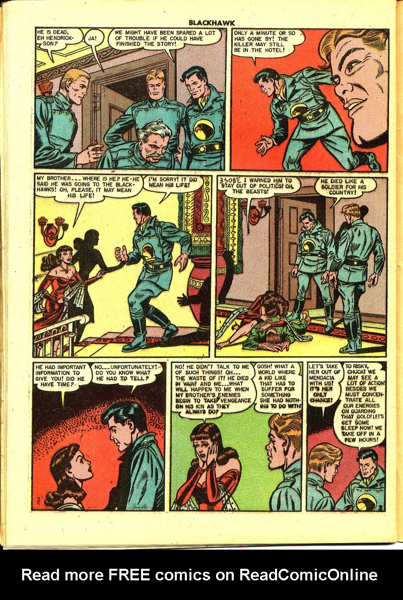 Read online Blackhawk (1957) comic -  Issue #42 - 44