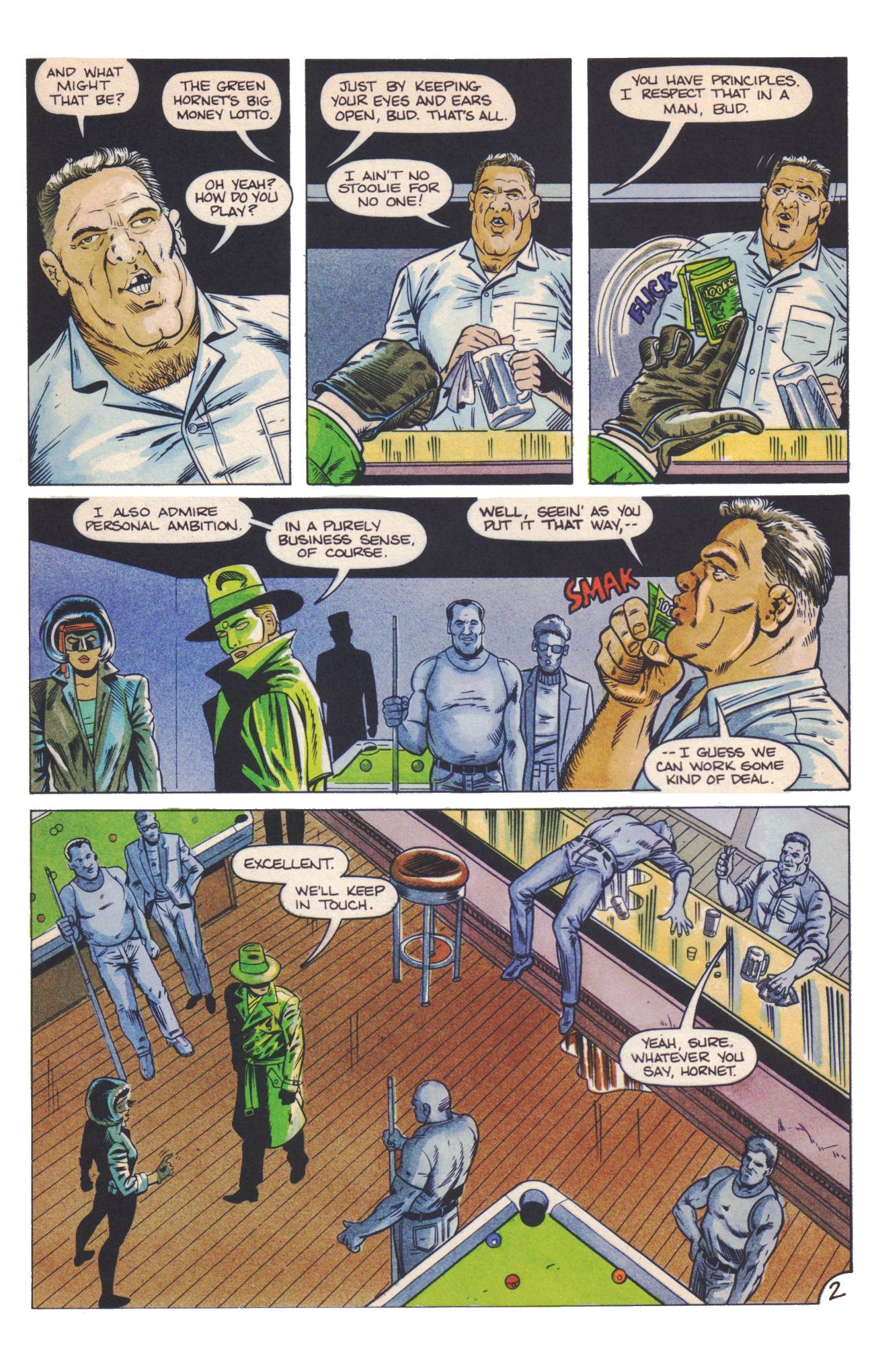 Read online The Green Hornet (1989) comic -  Issue #8 - 3
