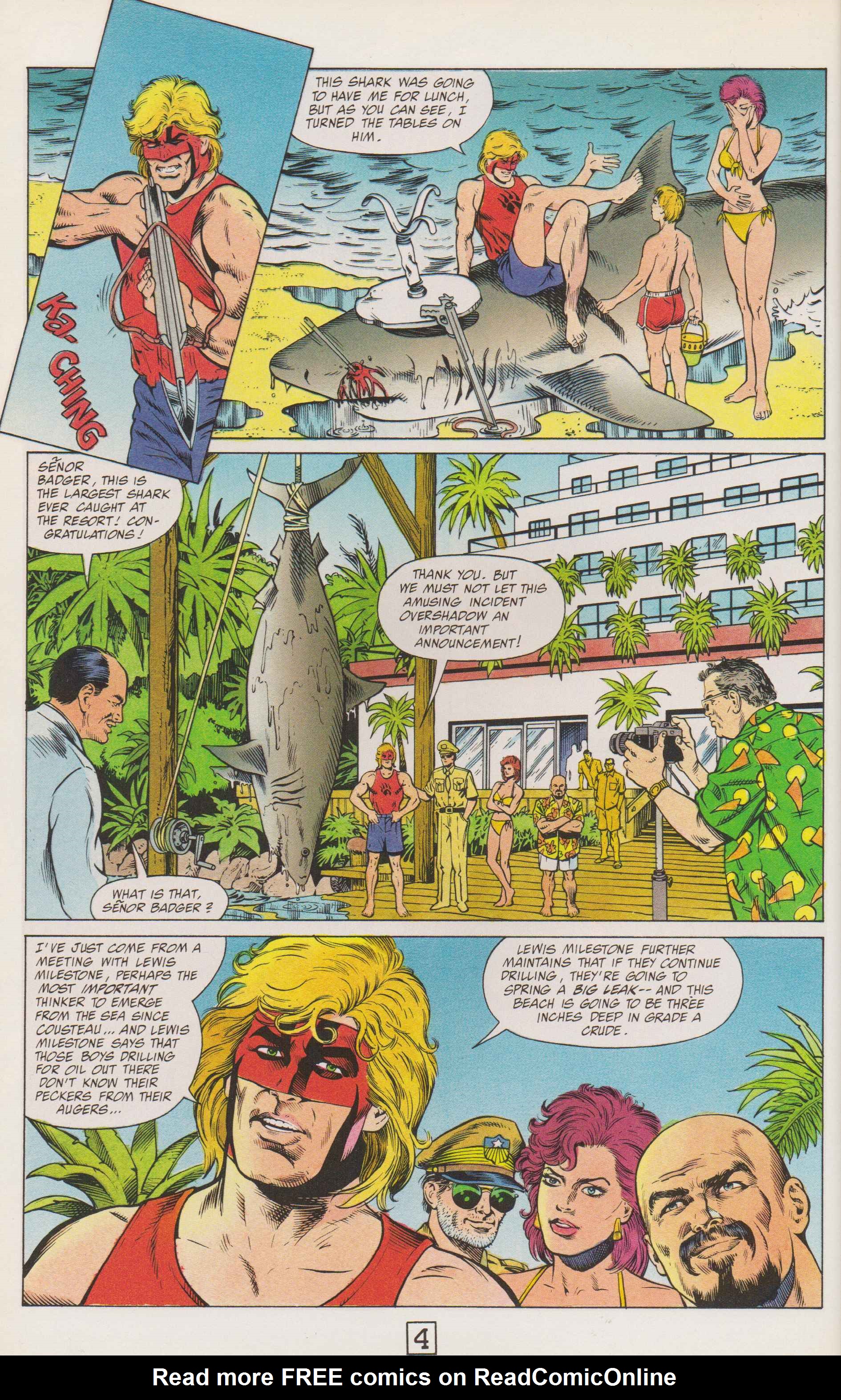 Read online The Badger comic -  Issue #50 - 7