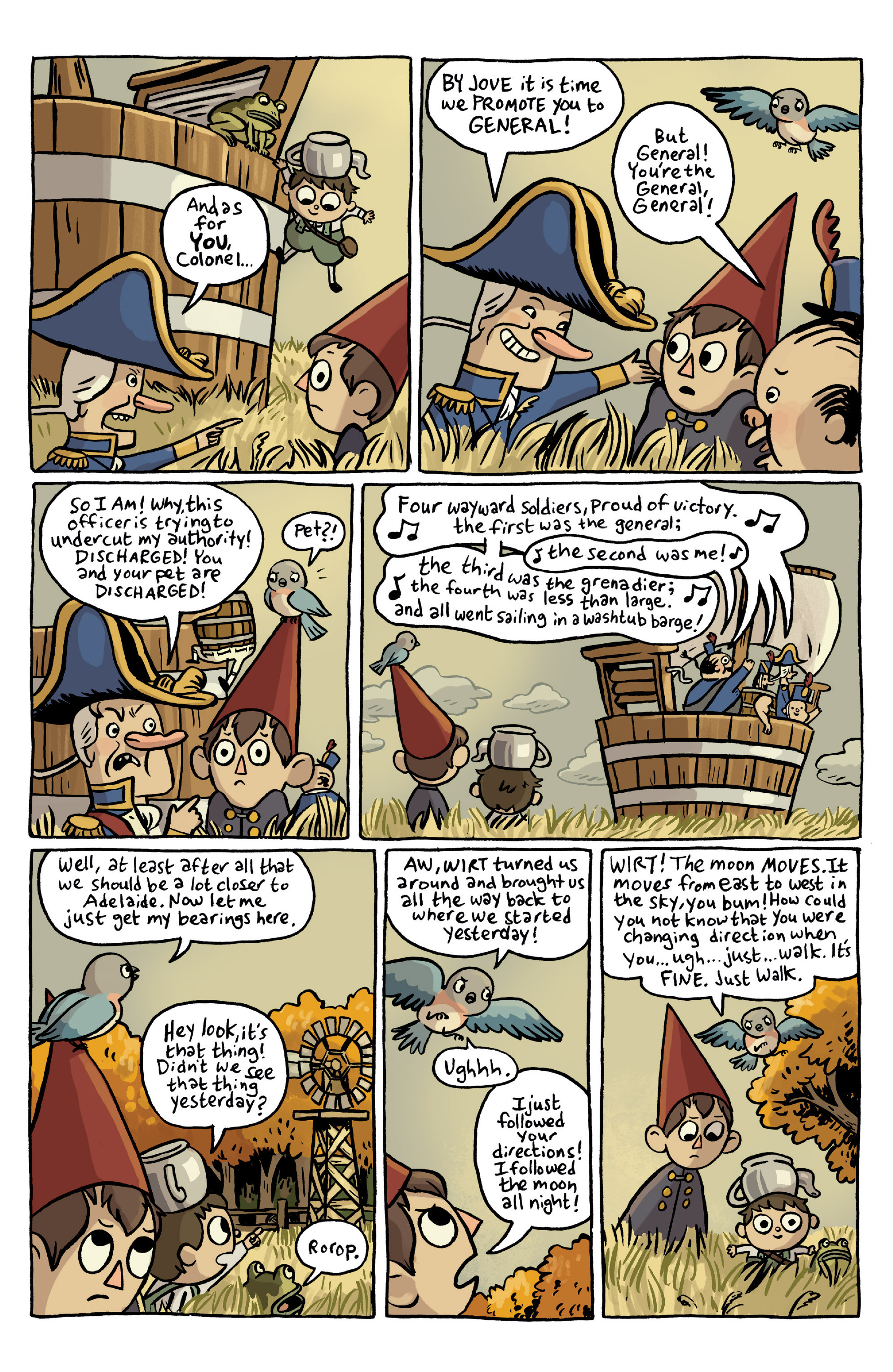 Read online Over the Garden Wall (2015) comic -  Issue # _Special - 28