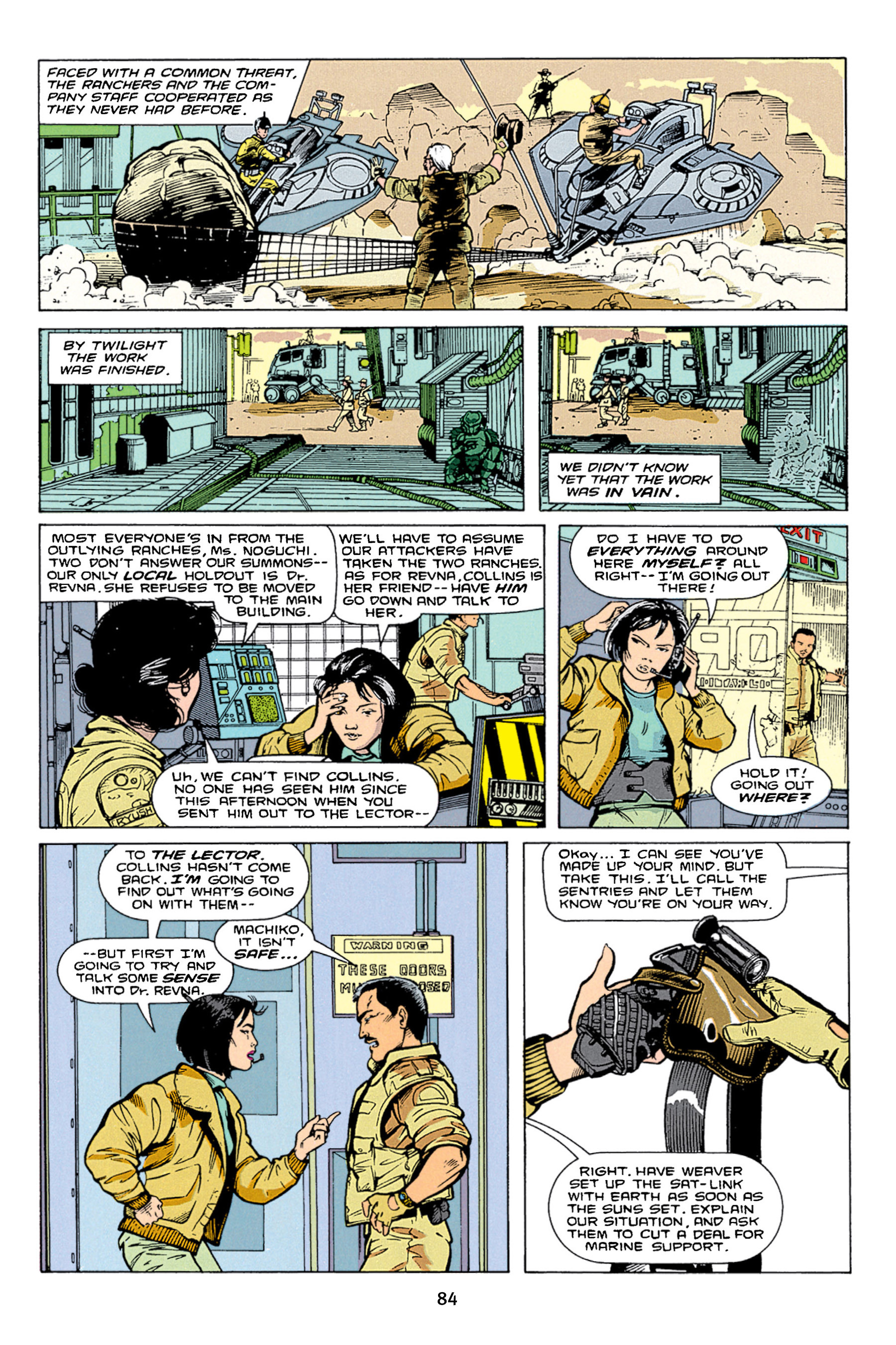 Read online Aliens vs. Predator Omnibus comic -  Issue # _TPB 1 Part 1 - 84