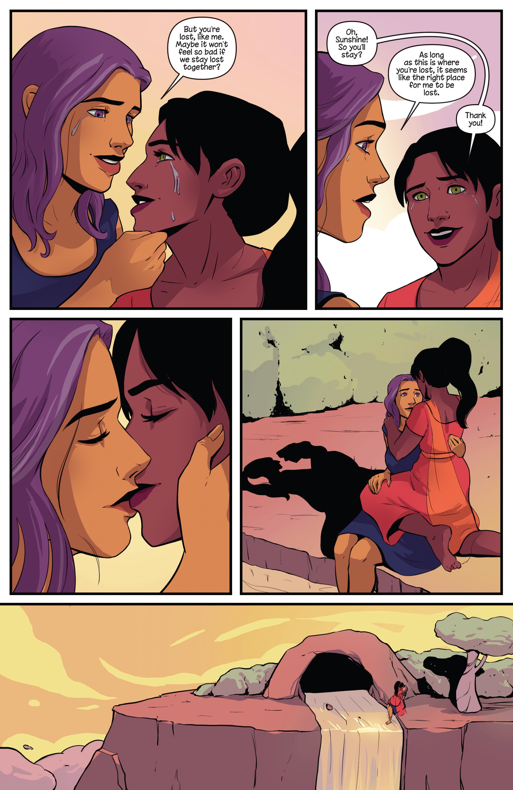 Read online Princeless Raven Year Two: Love and Revenge comic -  Issue # _TPB Get Lost Together - 51