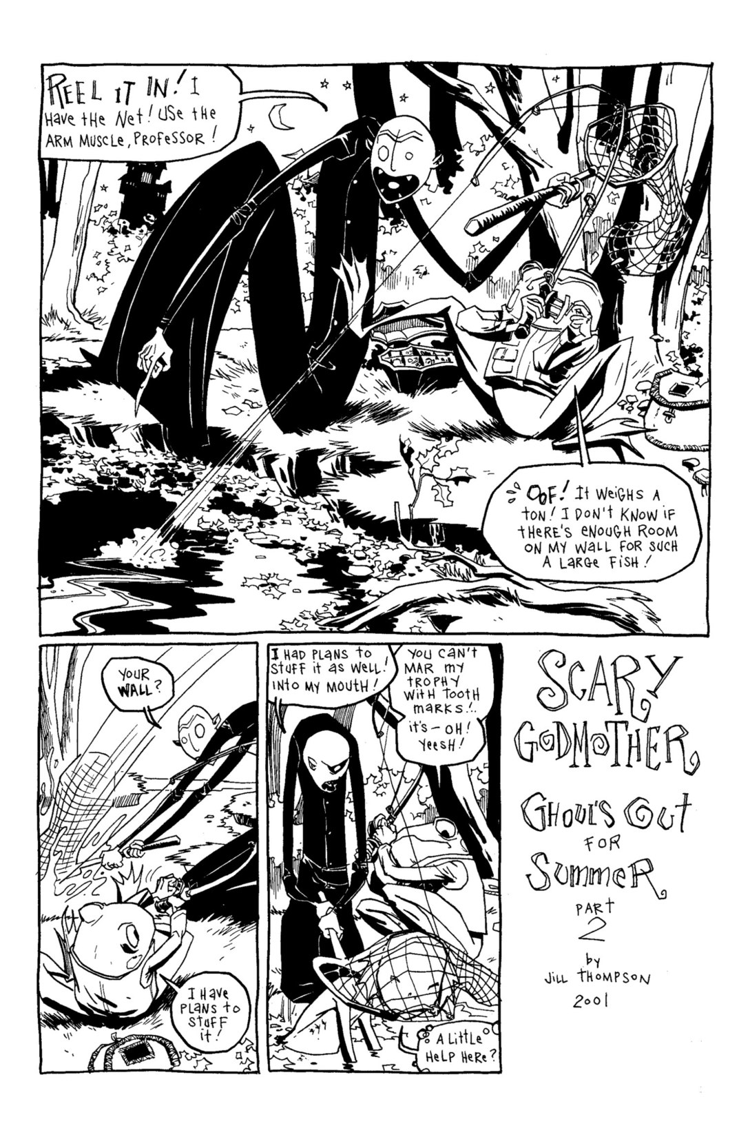 Read online Scary Godmother Comic Book Stories comic -  Issue # TPB - 162