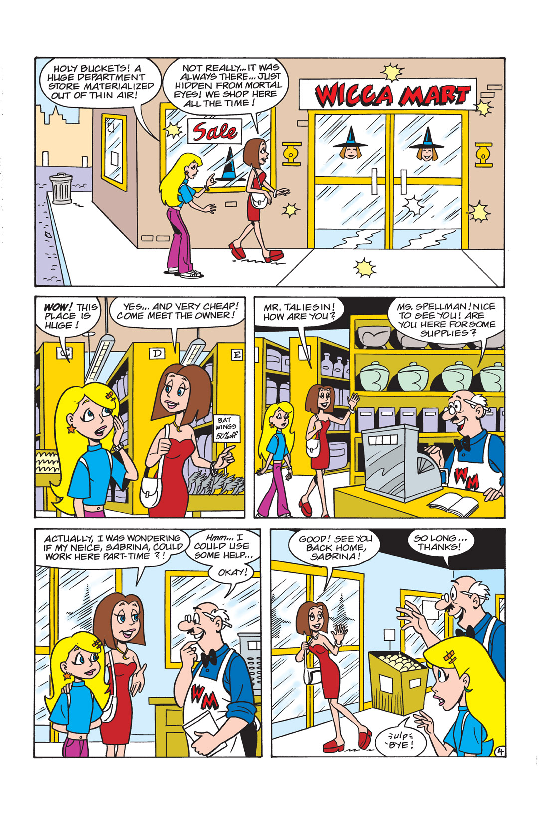 Read online Sabrina the Teenage Witch (2000) comic -  Issue #7 - 21