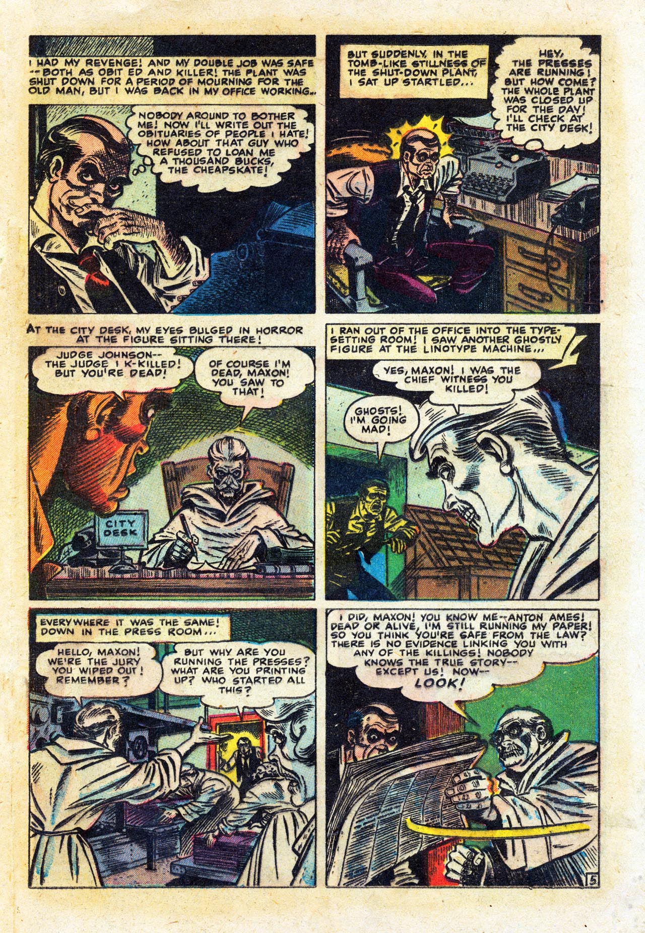 Read online Mystic (1951) comic -  Issue #10 - 15