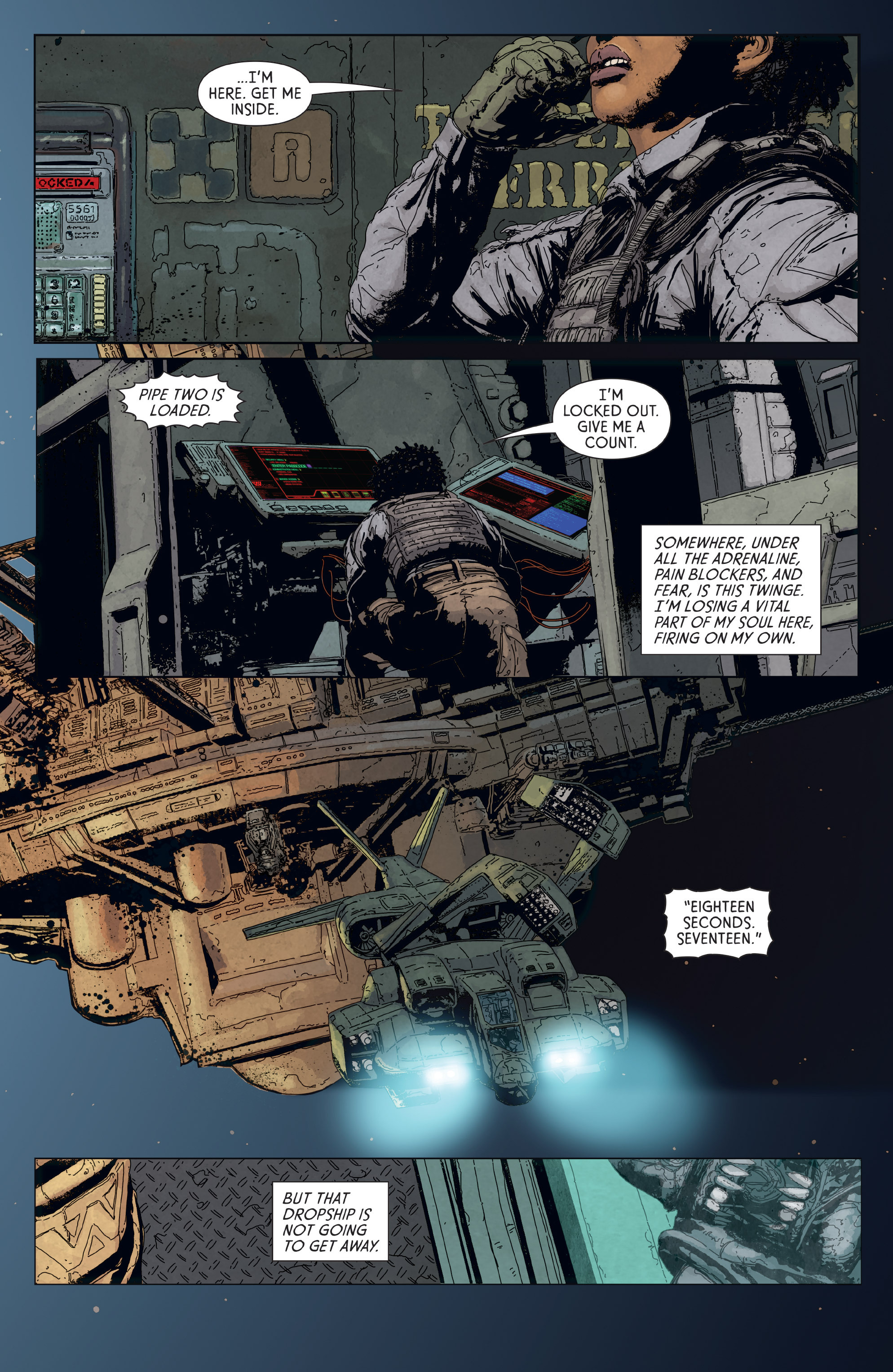 Read online Aliens: Defiance comic -  Issue #6 - 18