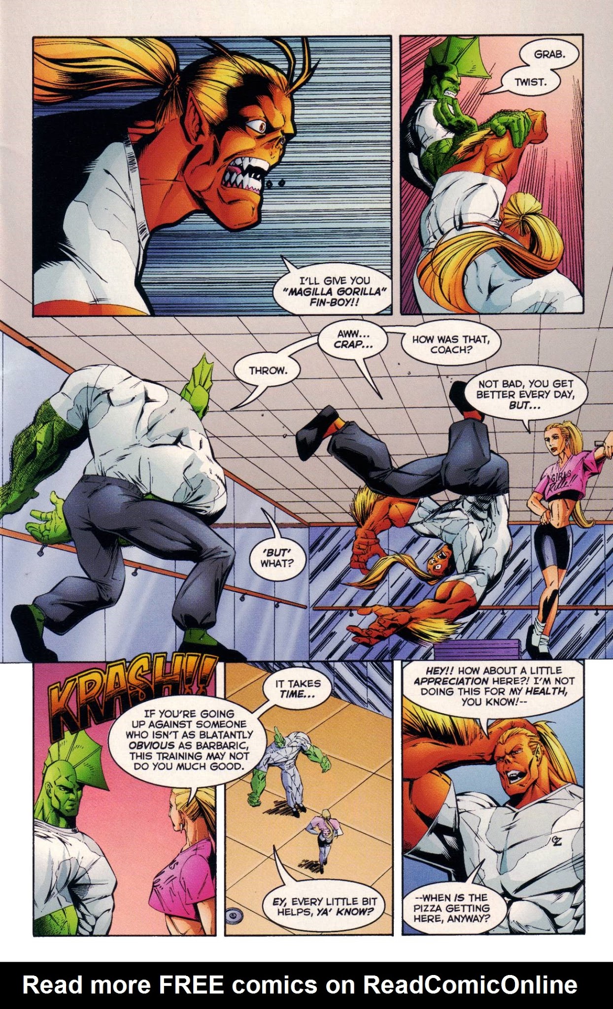 Read online Savage Dragon: Red Horizon comic -  Issue #3 - 7