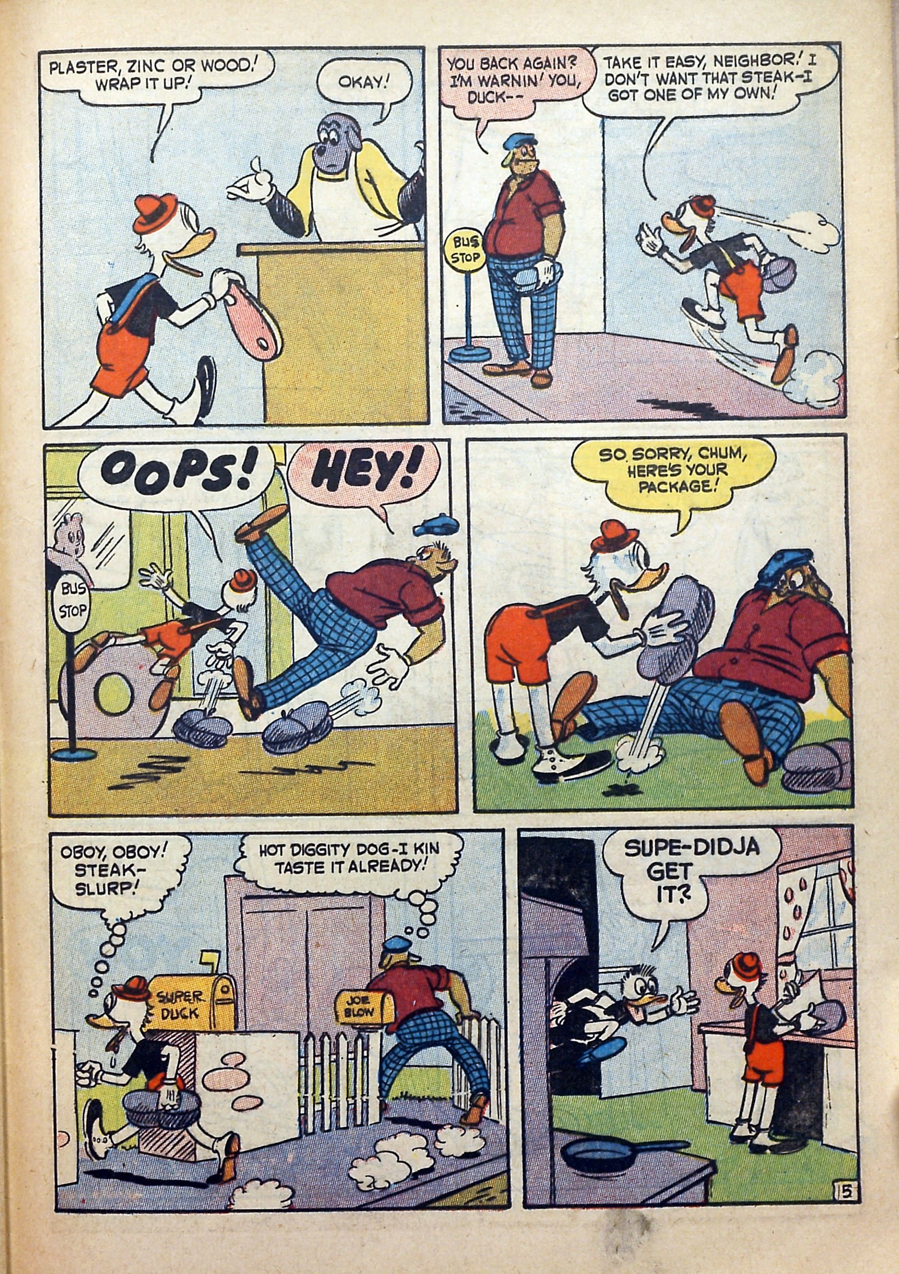 Read online Super Duck Comics comic -  Issue #4 - 41