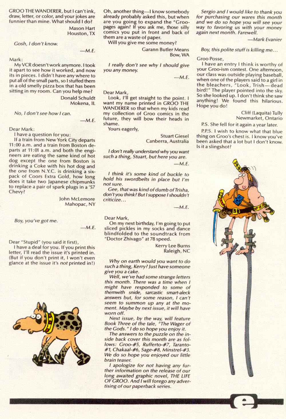 Read online Sergio Aragonés Groo the Wanderer comic -  Issue #97 - 31