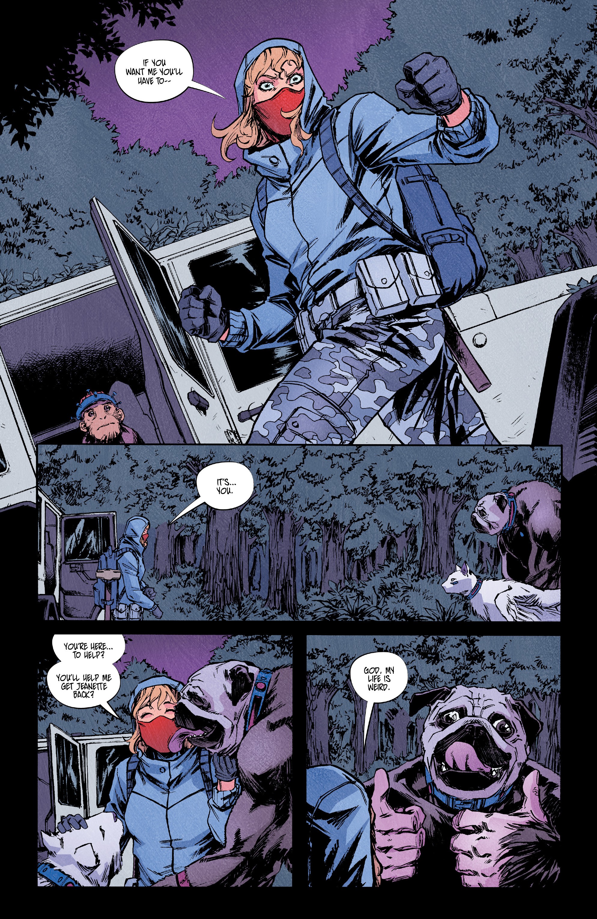 Read online Lab Raider comic -  Issue #3 - 7