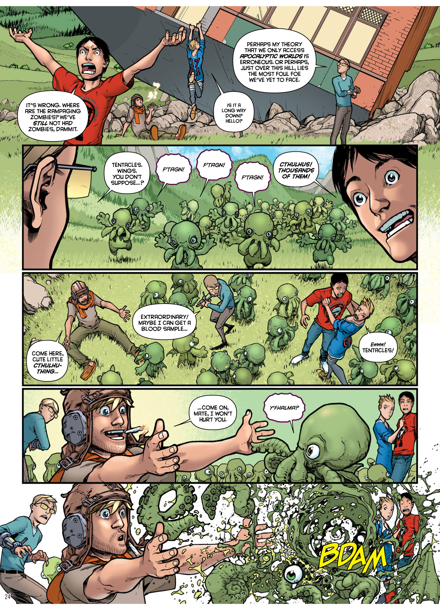 Read online Survival Geeks comic -  Issue # TPB - 26