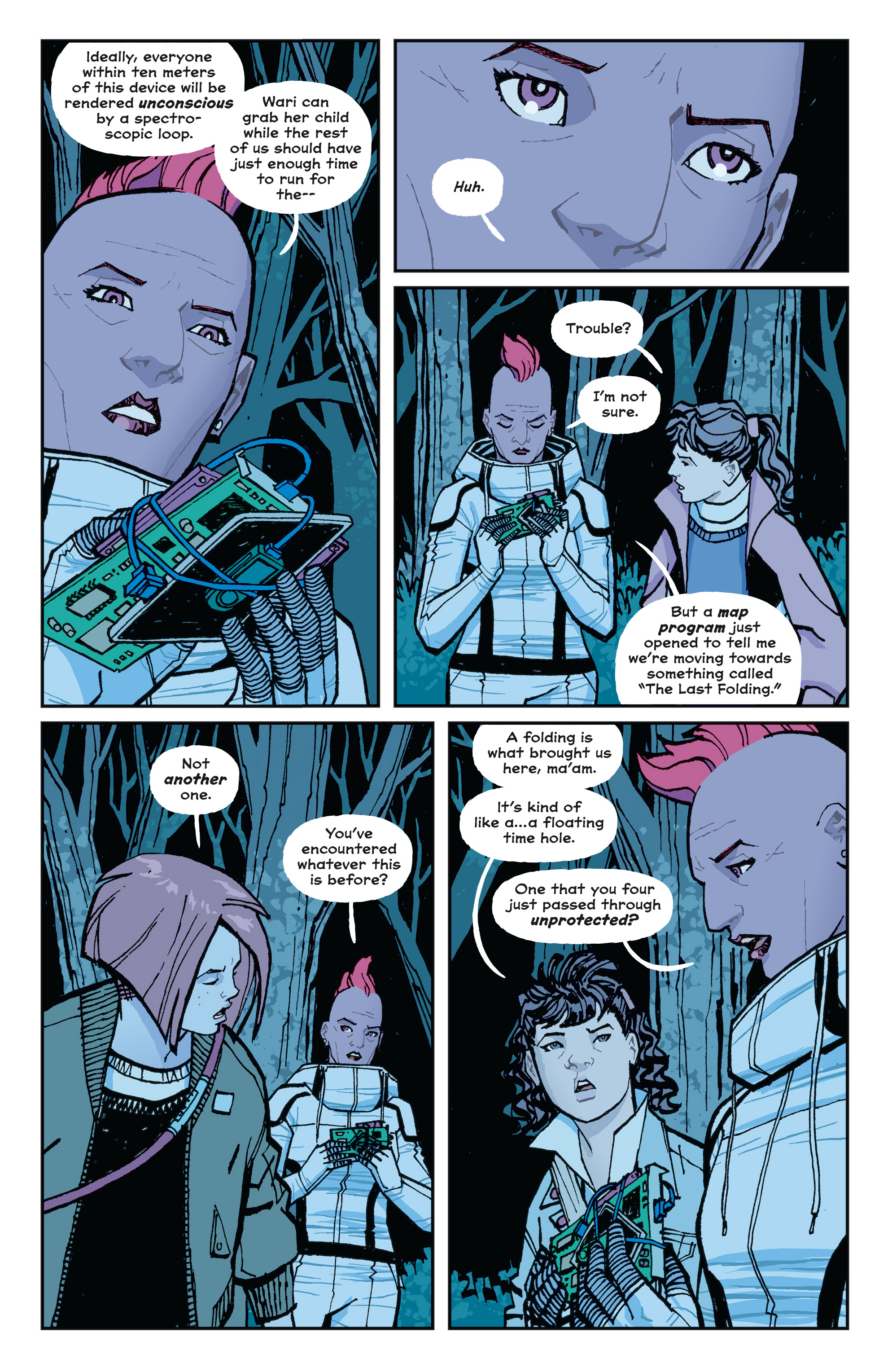Read online Paper Girls comic -  Issue #15 - 15
