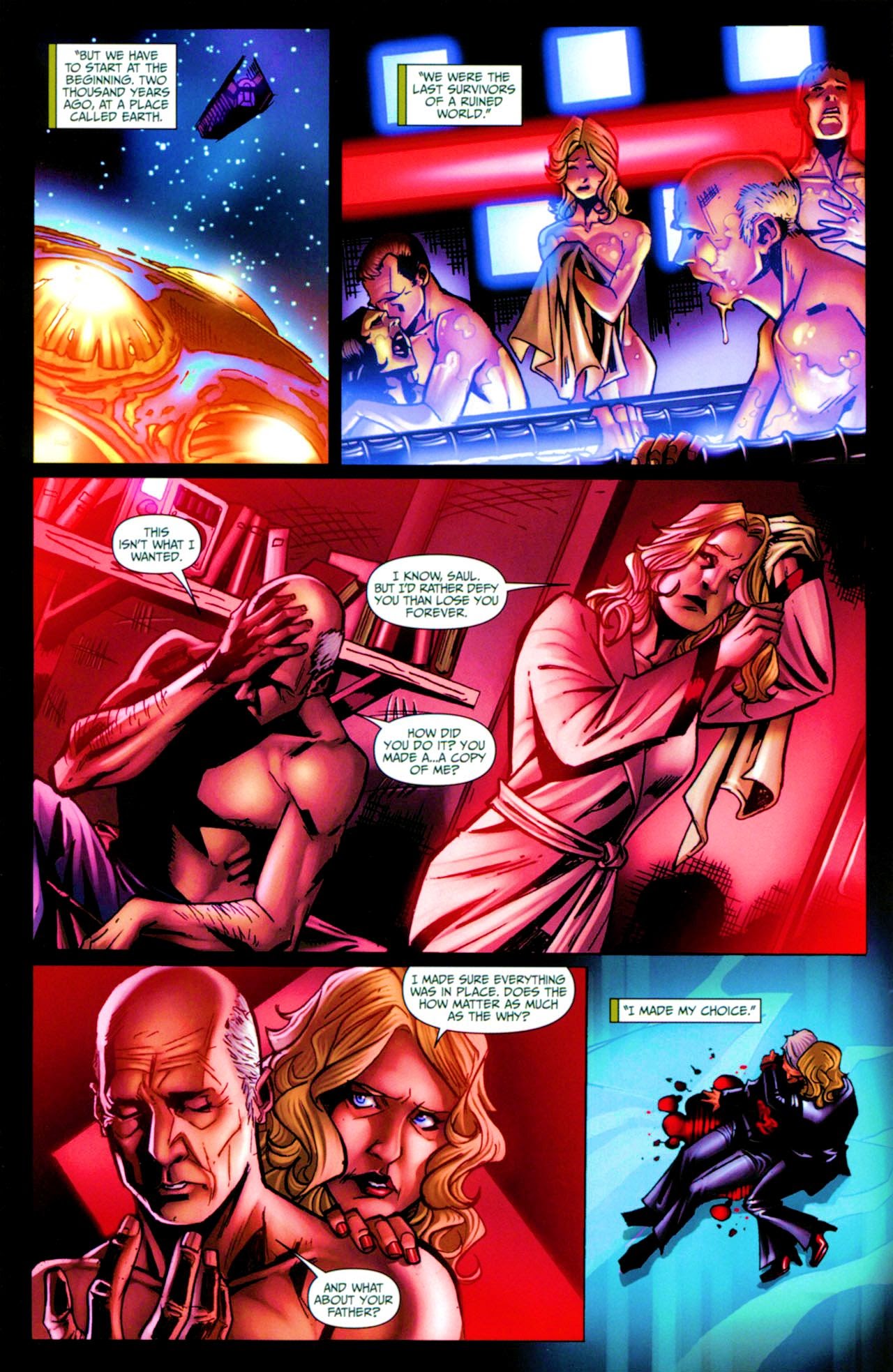 Read online Battlestar Galactica: The Final Five comic -  Issue #4 - 6