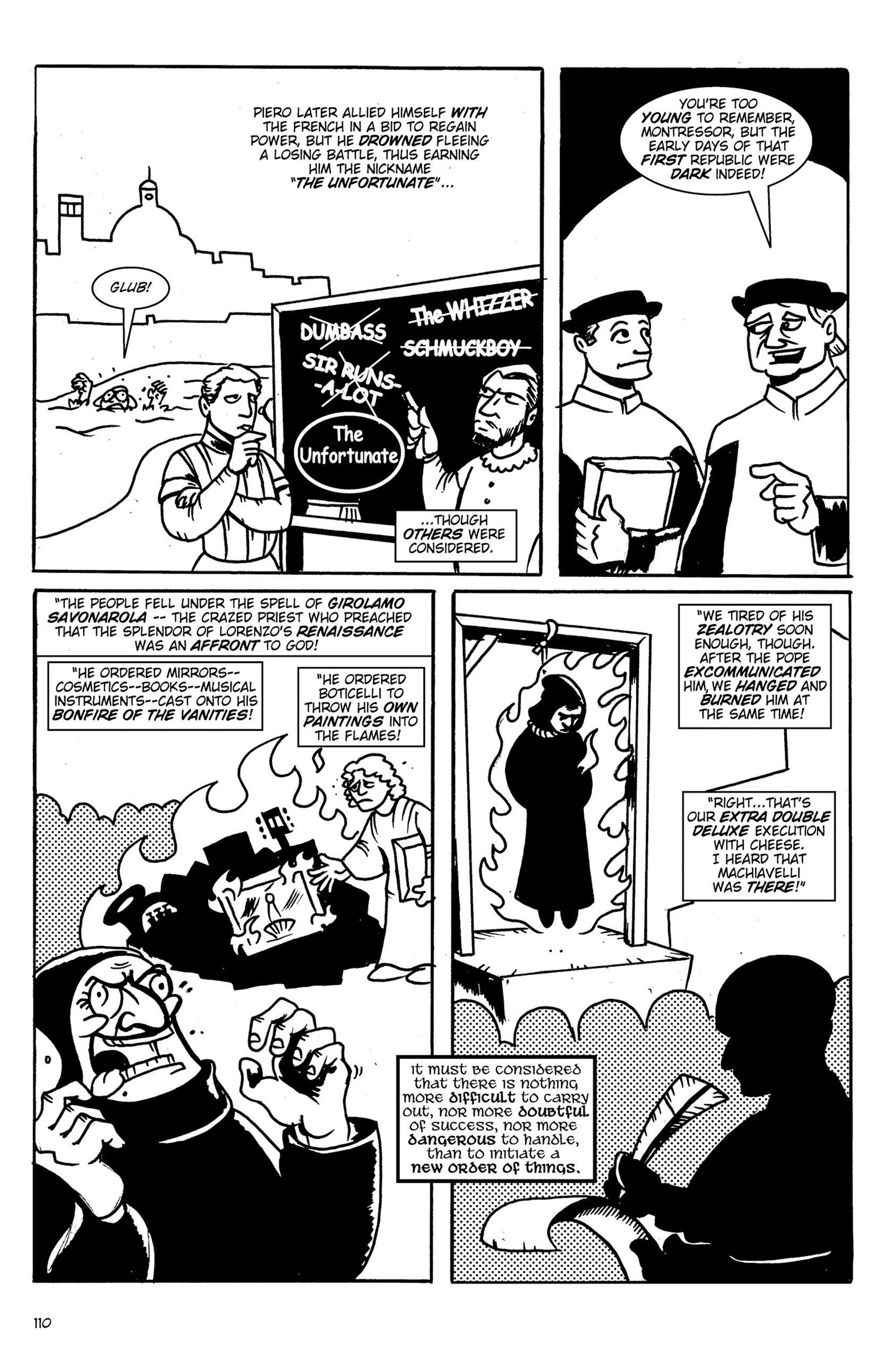 Read online Action Philosophers! comic -  Issue #Action Philosophers! TPB (Part 1) - 110