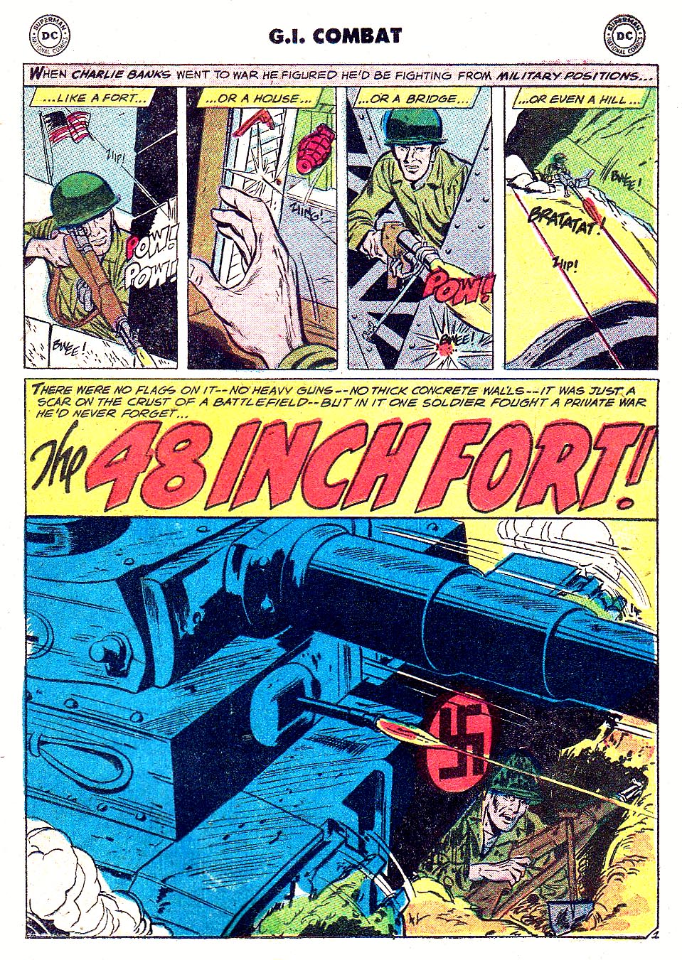 Read online G.I. Combat (1952) comic -  Issue #46 - 19