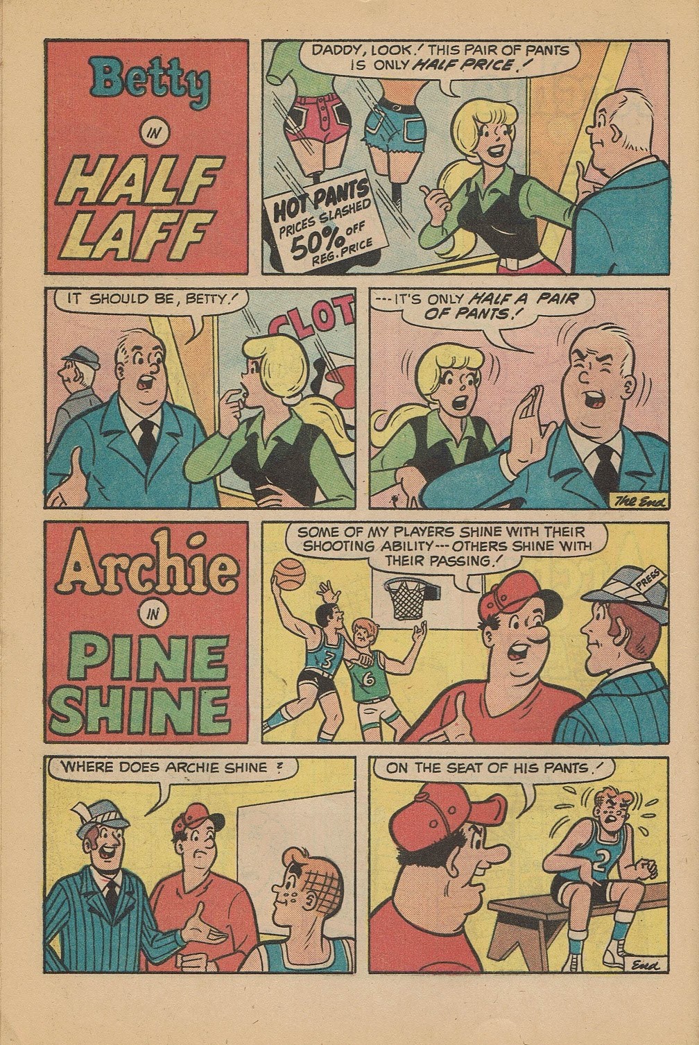Read online Archie's Joke Book Magazine comic -  Issue #170 - 31