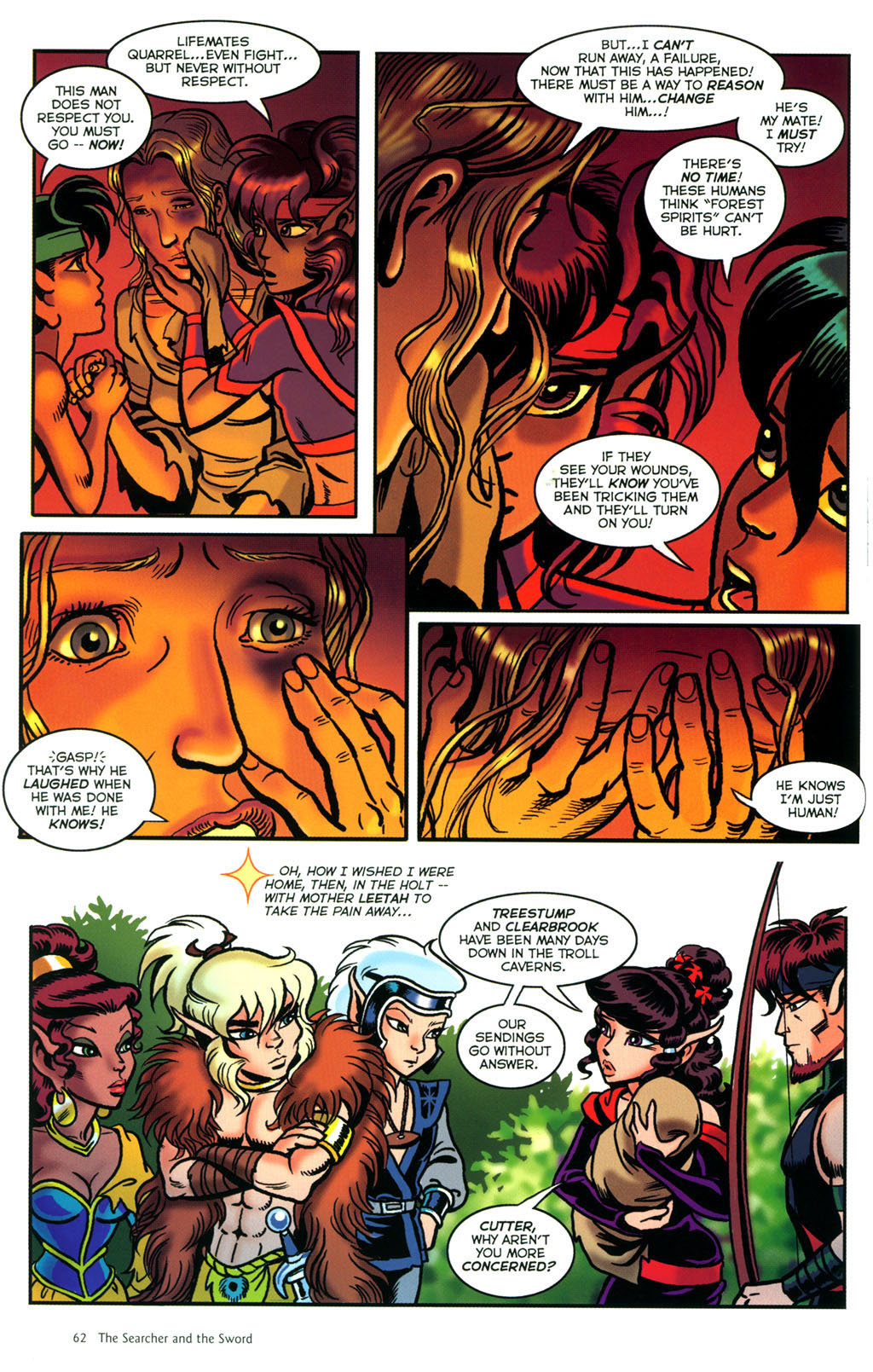 Read online Elfquest: The Searcher and the Sword comic -  Issue # TPB - 63