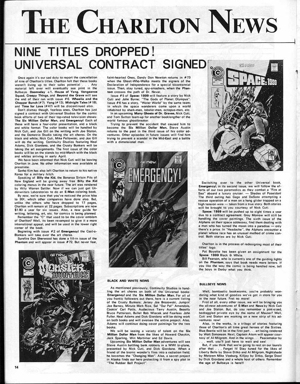 Read online Charlton Bullseye comic -  Issue #4 - 14