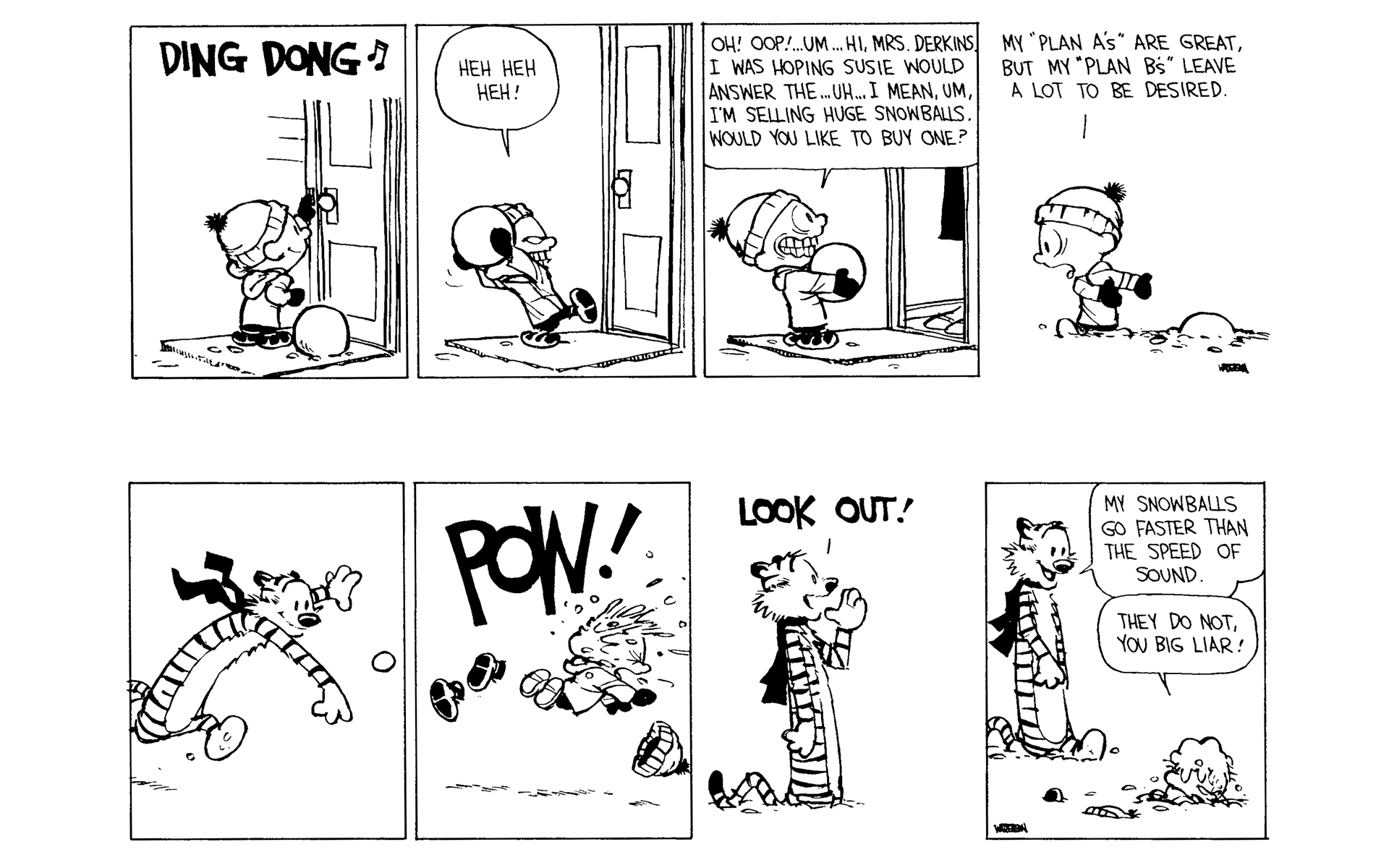 Read online Calvin and Hobbes comic -  Issue #10 - 100