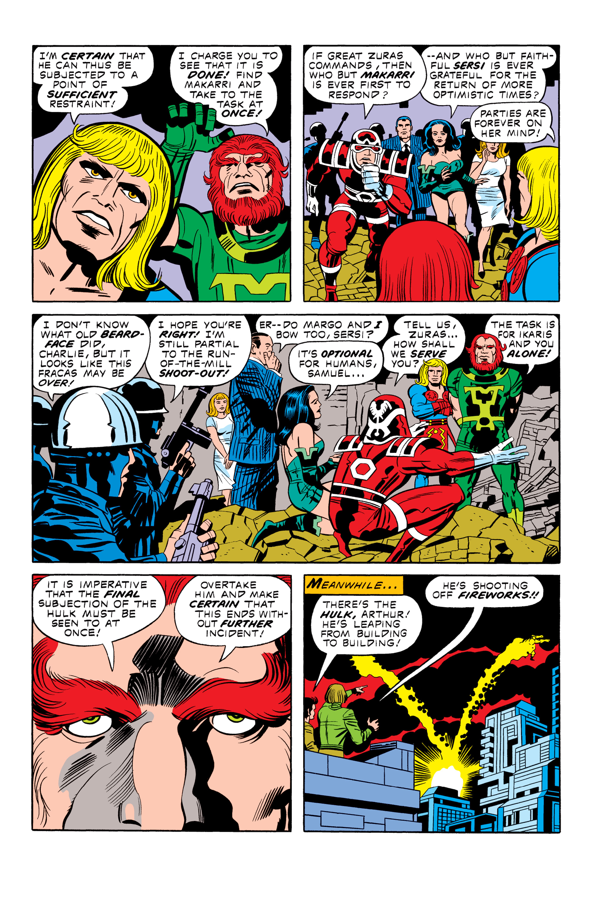 Read online The Eternals by Jack Kirby: The Complete Collection comic -  Issue # TPB (Part 4) - 4