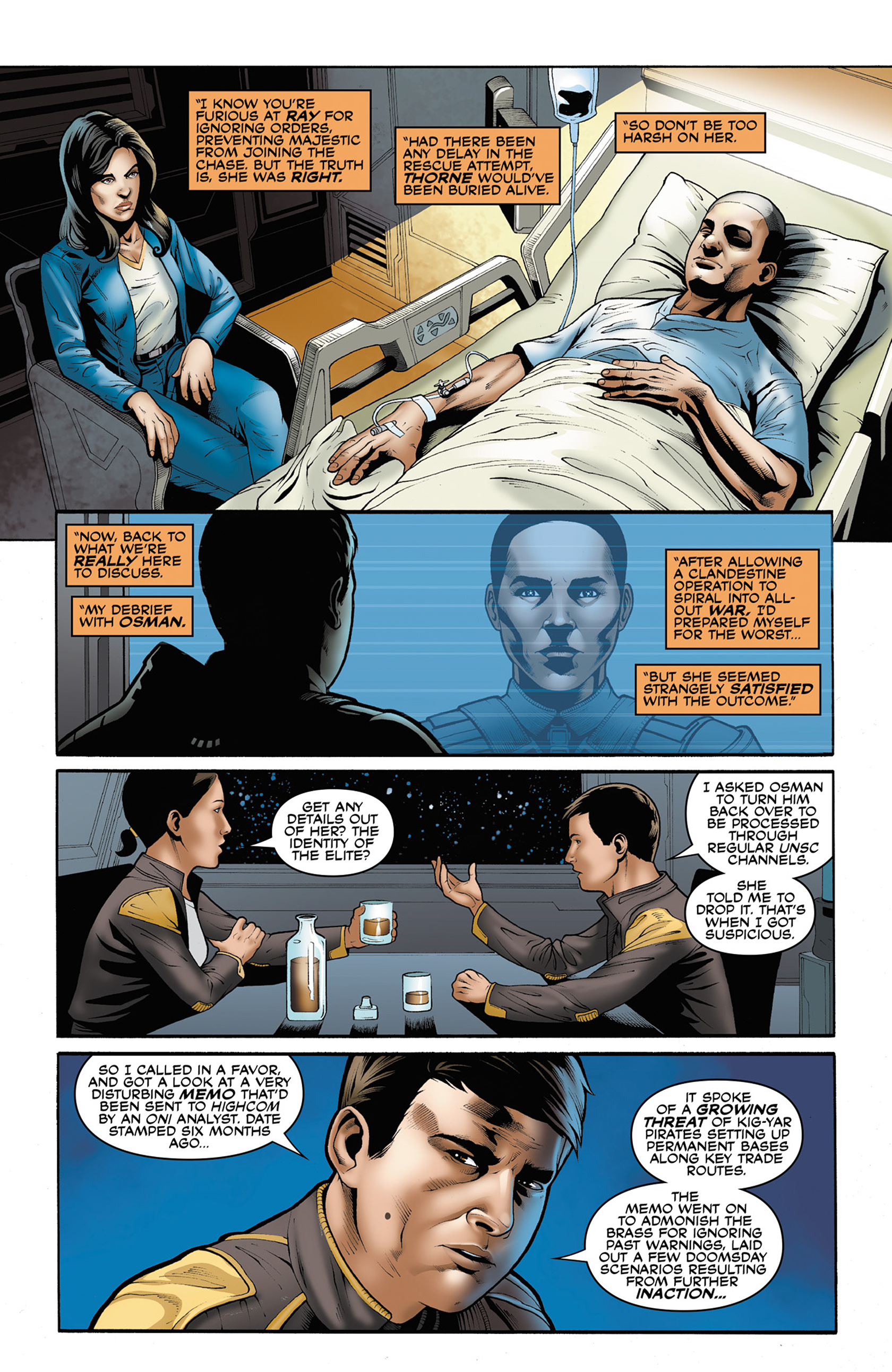 Read online Halo: Escalation comic -  Issue #12 - 23