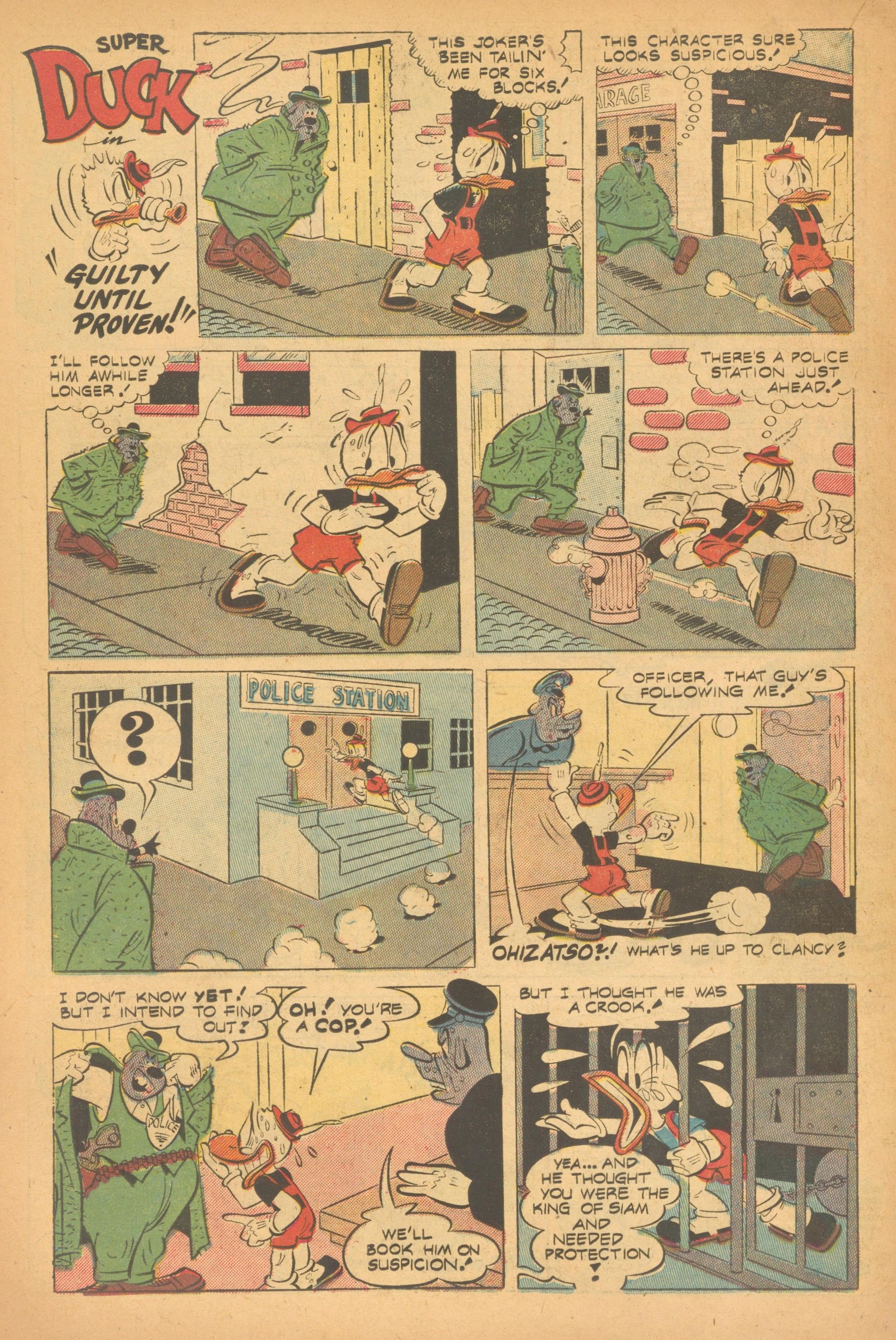 Read online Super Duck Comics comic -  Issue #58 - 22