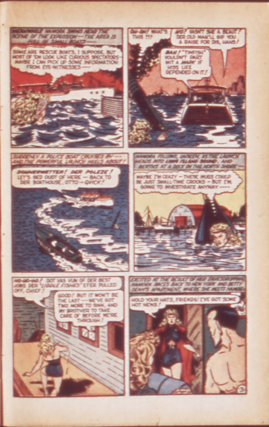 Read online Sub-Mariner Comics comic -  Issue #24 - 19