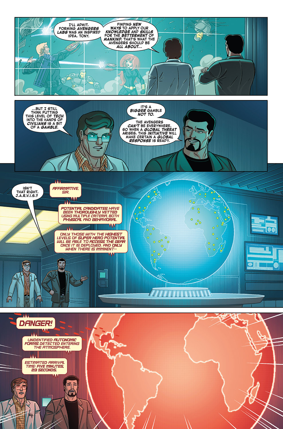 Read online Avengers in Gearing Up comic -  Issue # Full - 7