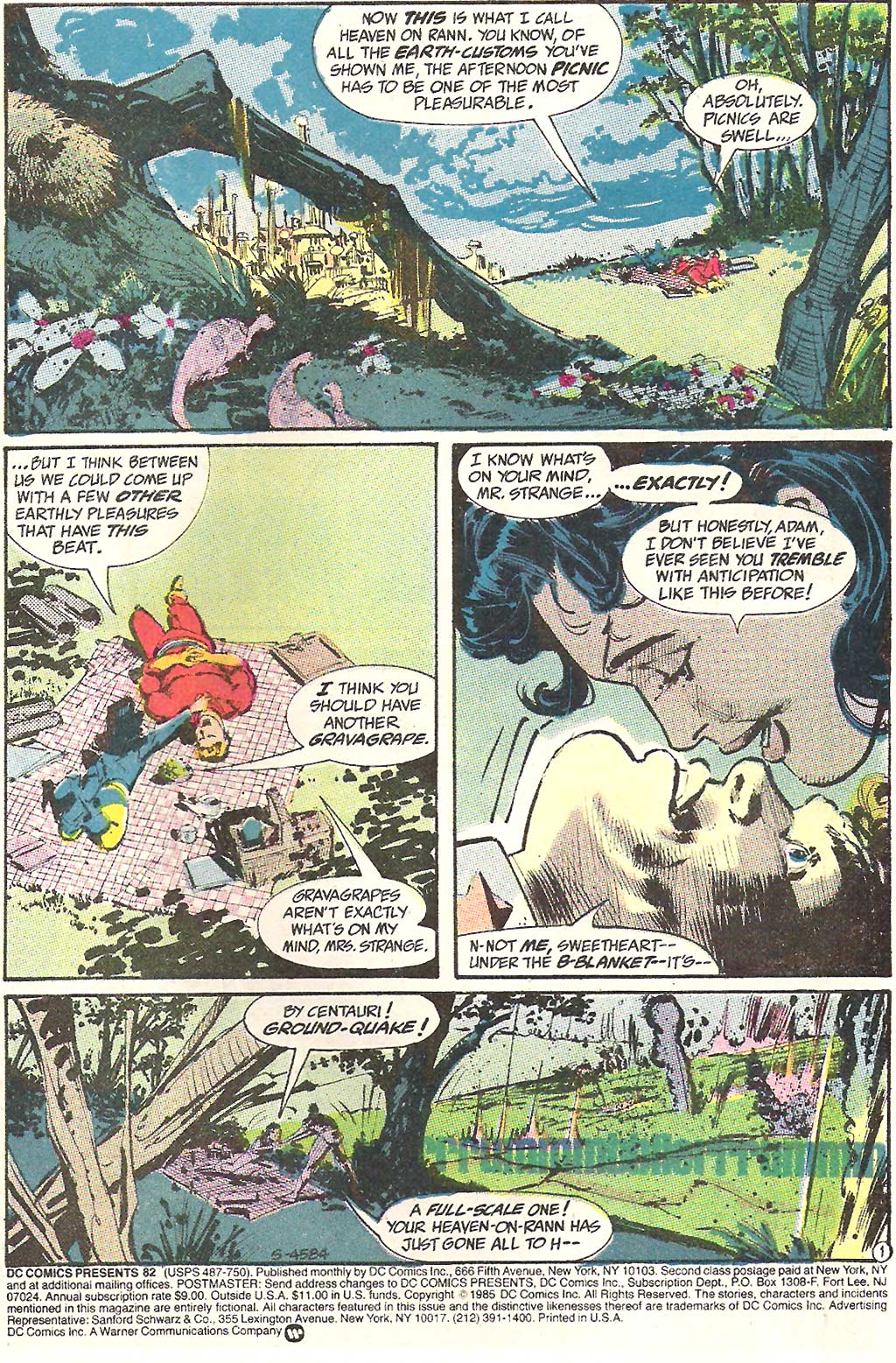 Read online DC Comics Presents comic -  Issue #82 - 2