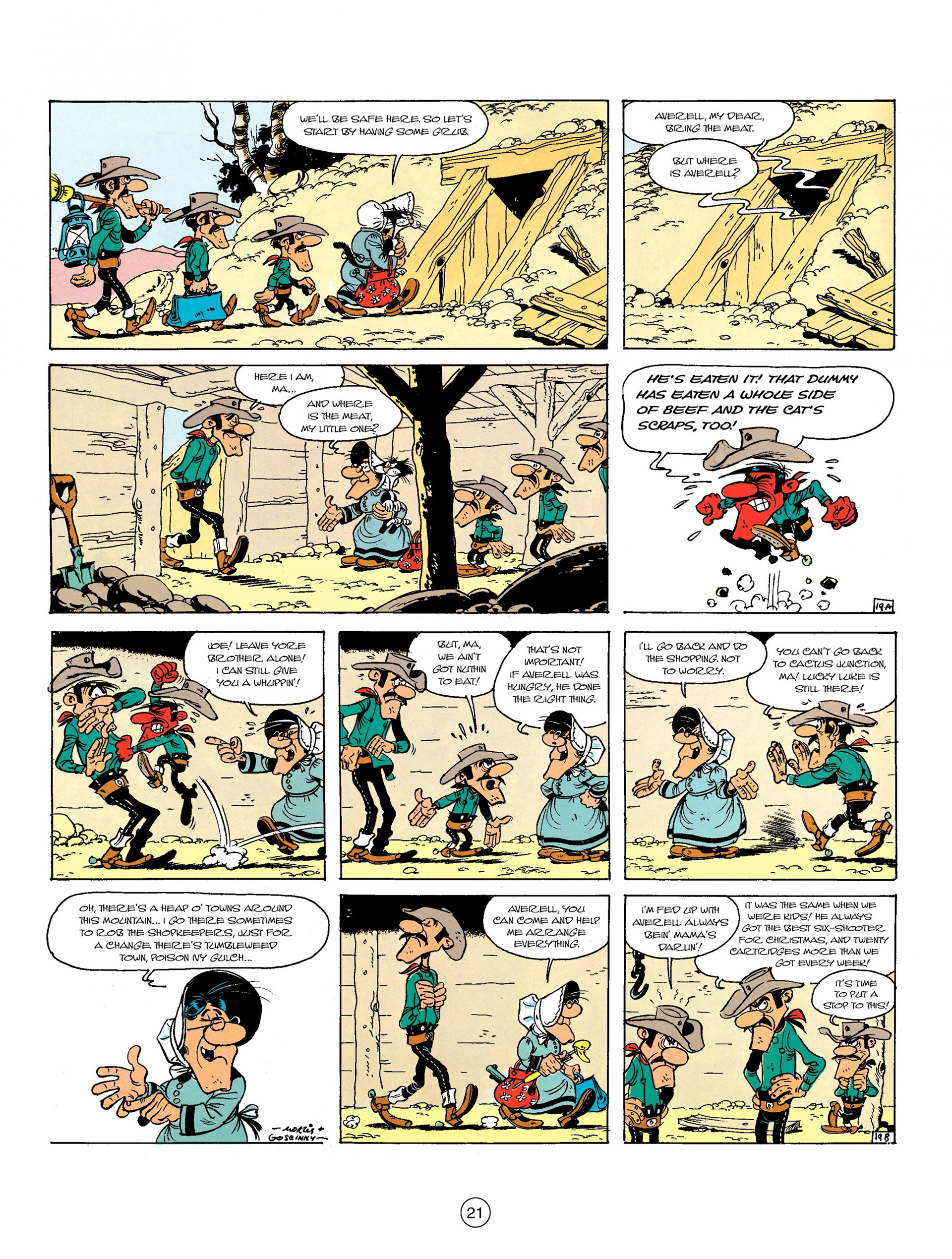 Read online A Lucky Luke Adventure comic -  Issue #6 - 21