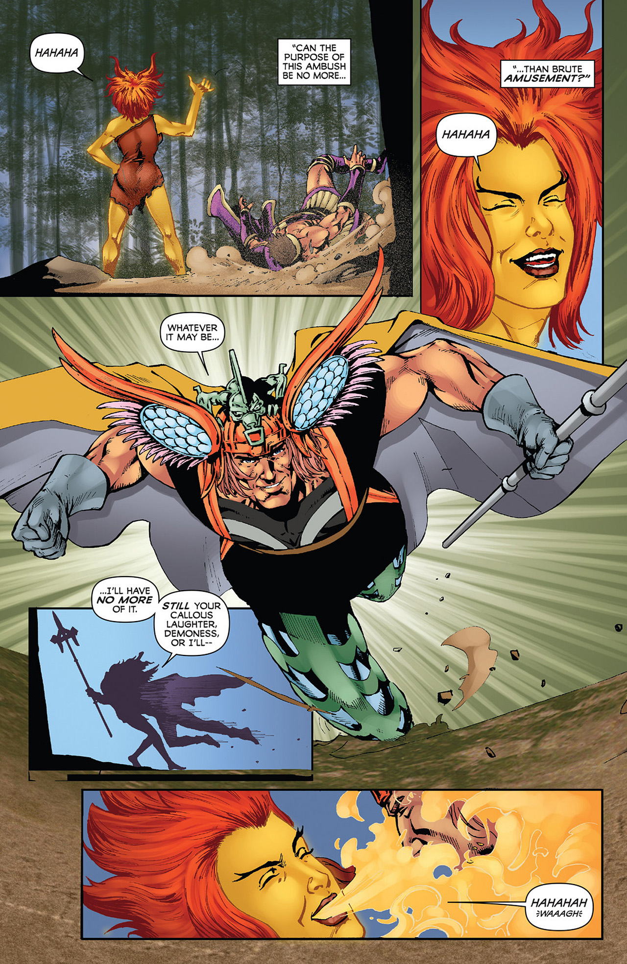 Read online Kirby: Genesis - Dragonsbane comic -  Issue #3 - 14