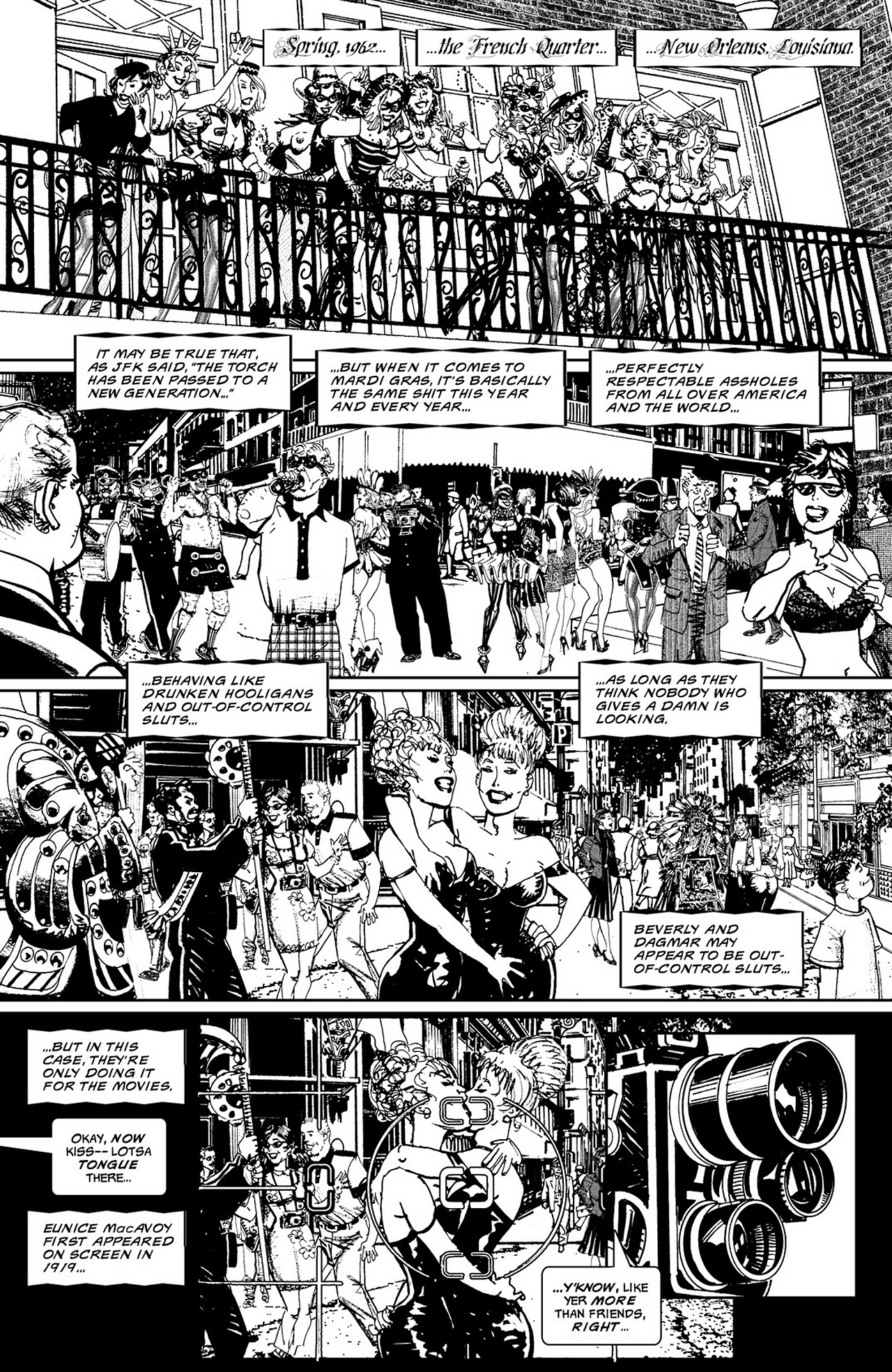 Read online Black Kiss II comic -  Issue #4 - 3