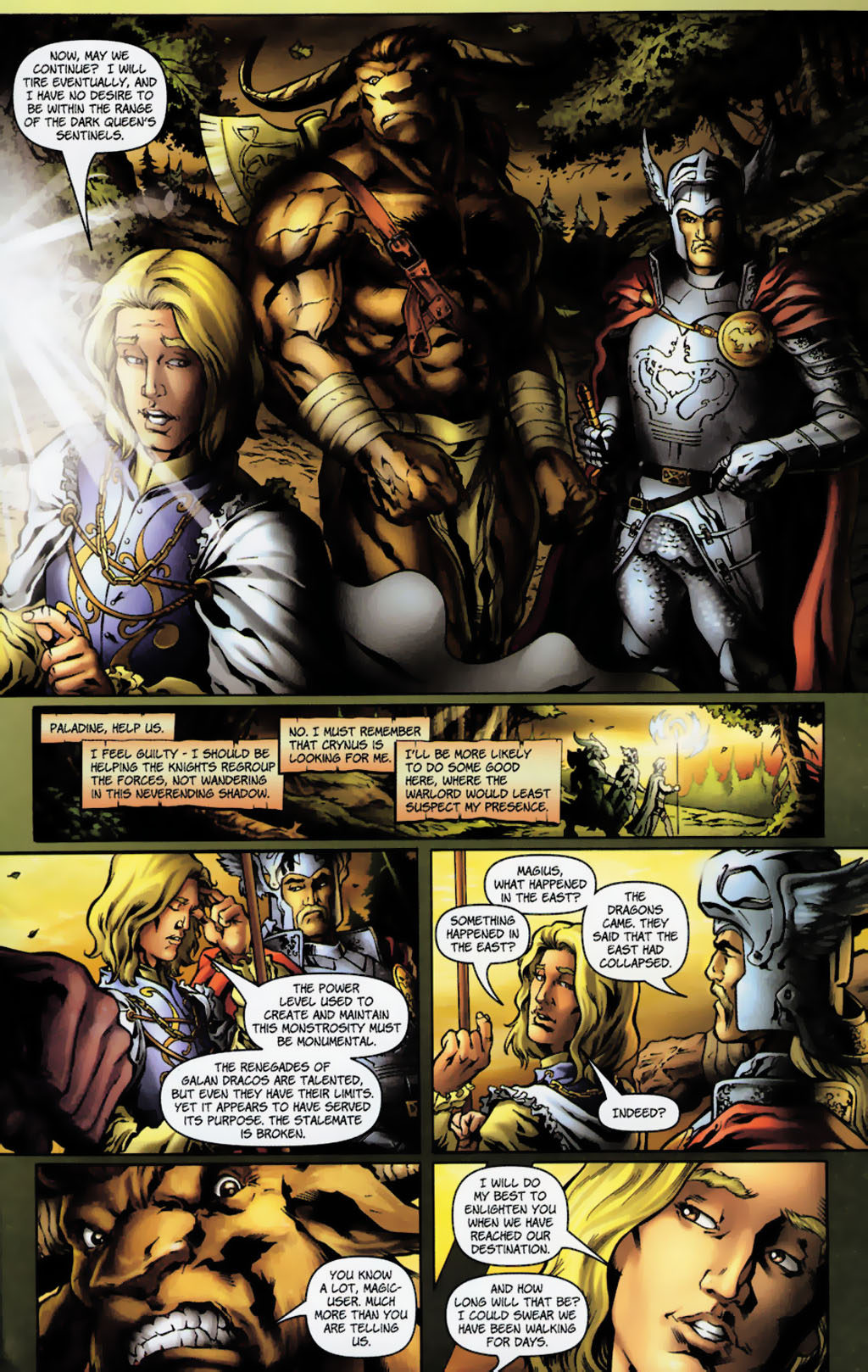 Read online Dragonlance: The Legend of Huma comic -  Issue #4 - 21