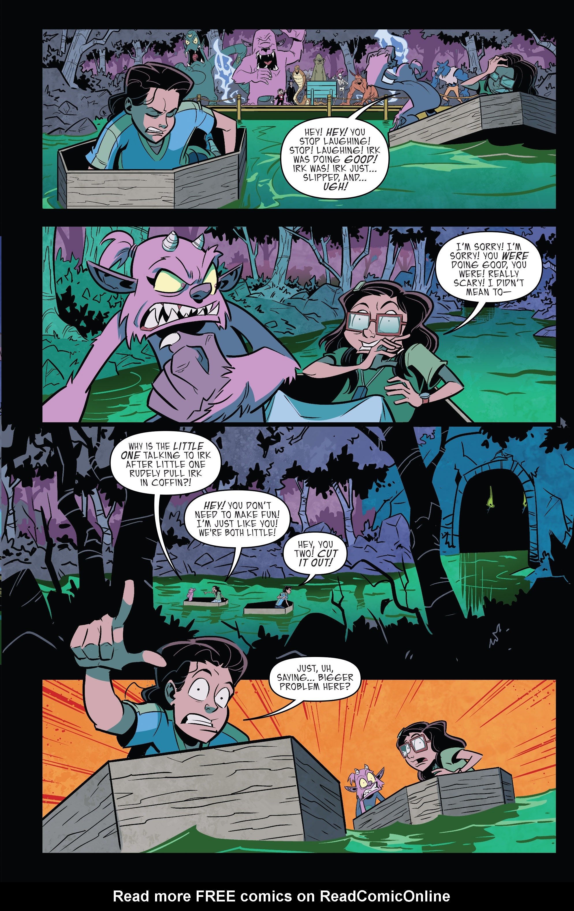 Read online Goosebumps: Monsters At Midnight comic -  Issue #2 - 11