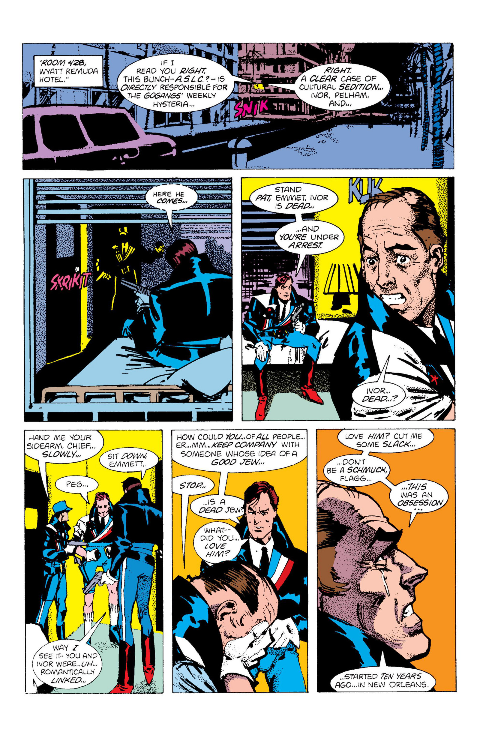 Read online American Flagg! comic -  Issue # _Definitive Collection (Part 2) - 99