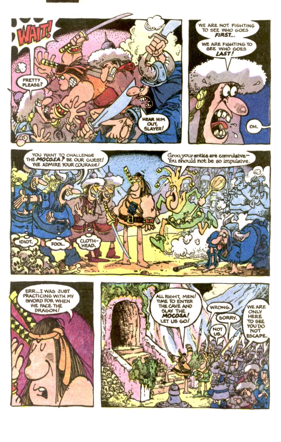 Read online Sergio Aragonés Groo the Wanderer comic -  Issue #2 - 10