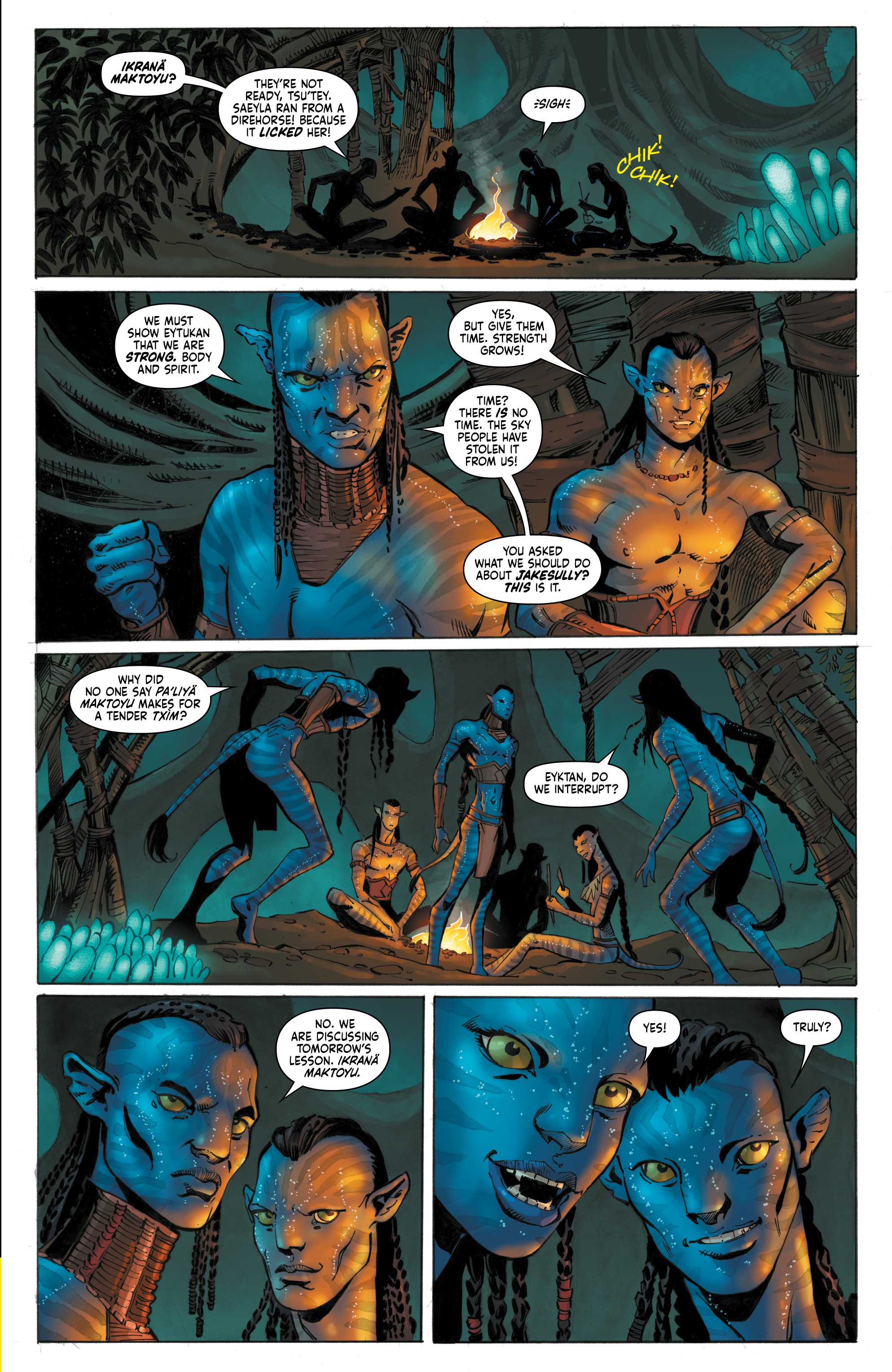 Read online Avatar: Tsu'tey's Path comic -  Issue #2 - 9