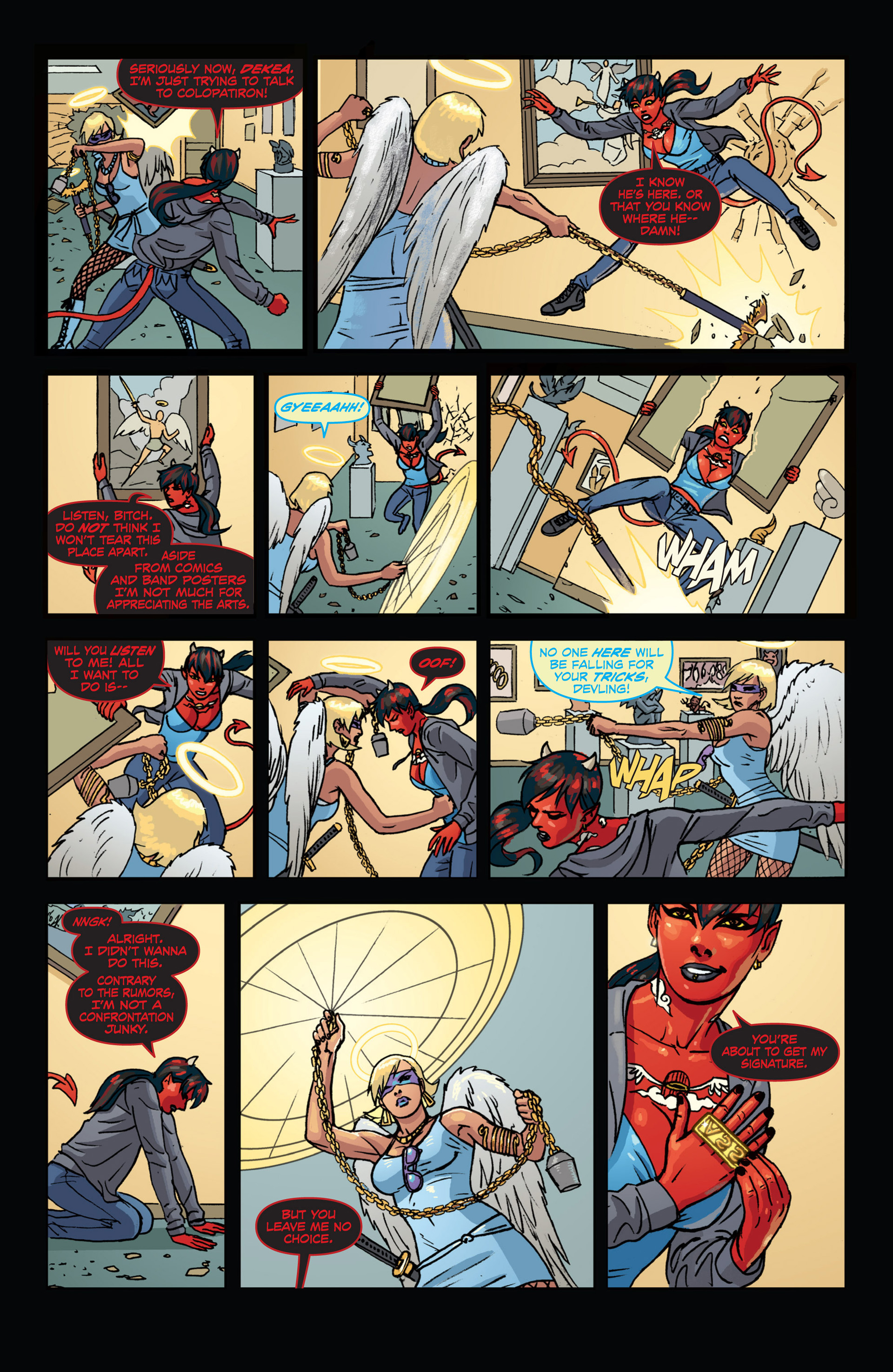 Read online Mercy Sparx (2013) comic -  Issue #1 - 14