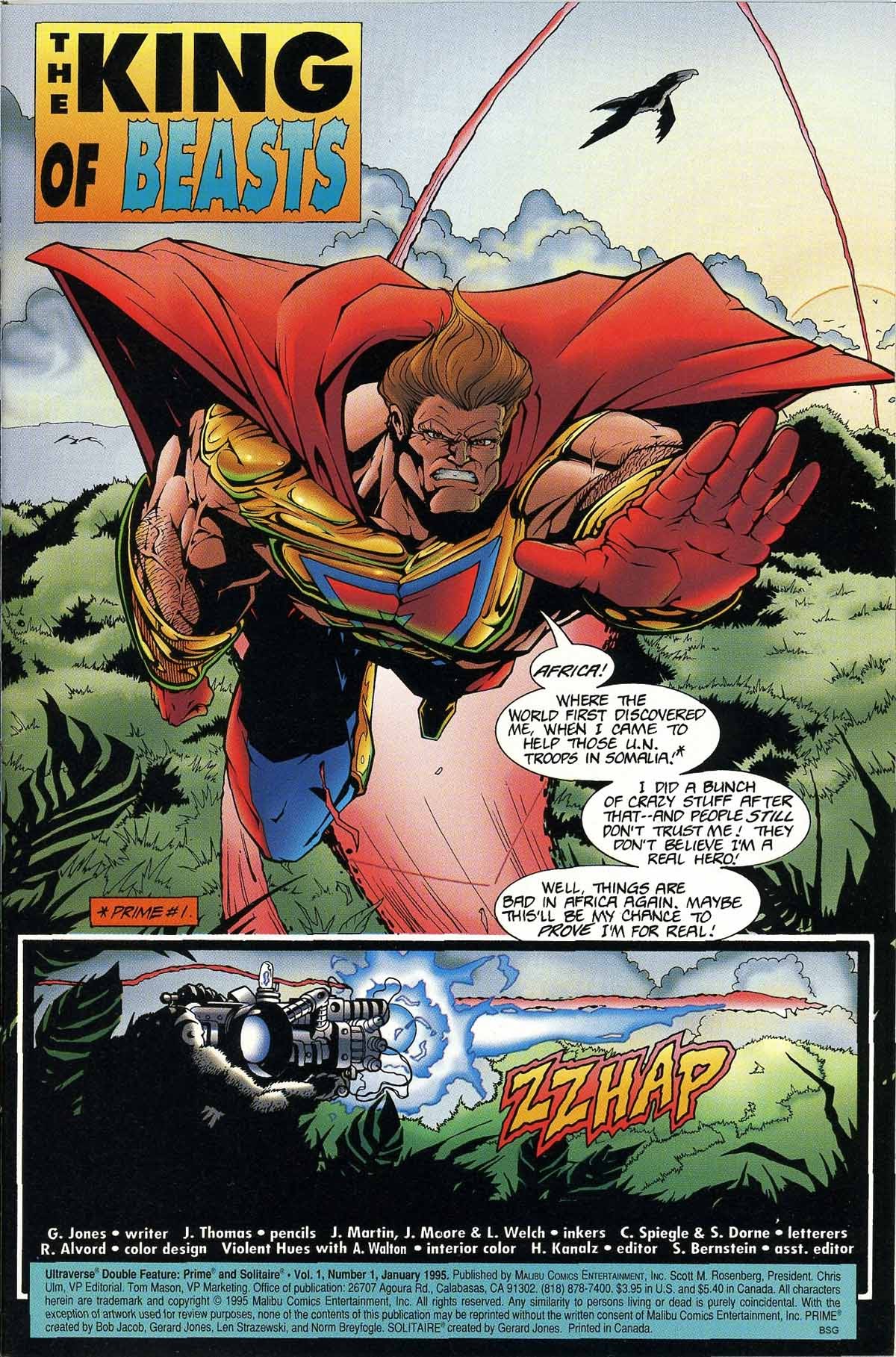 Read online Ultraverse Double Feature comic -  Issue # Full - 3