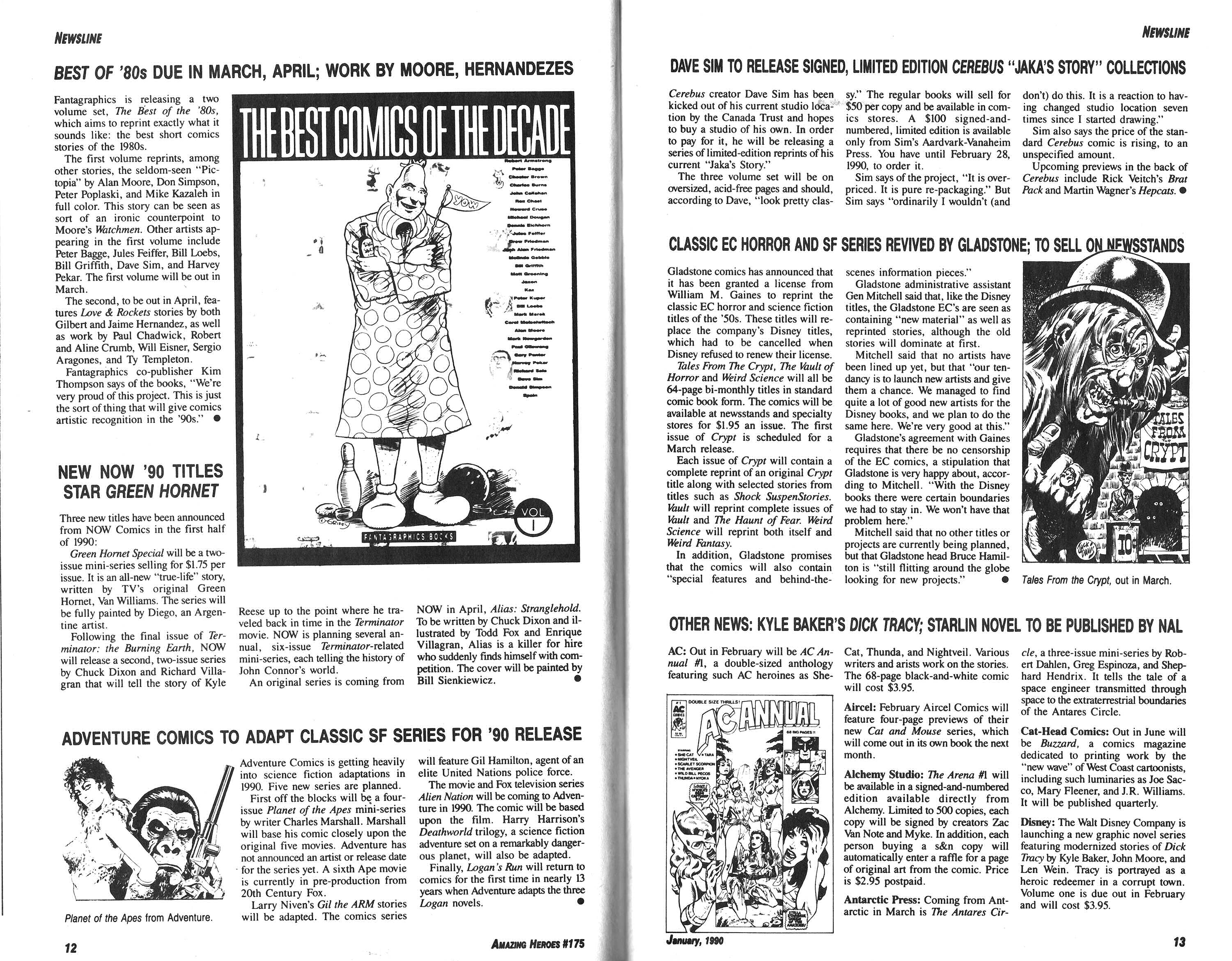 Read online Amazing Heroes comic -  Issue #175 - 7