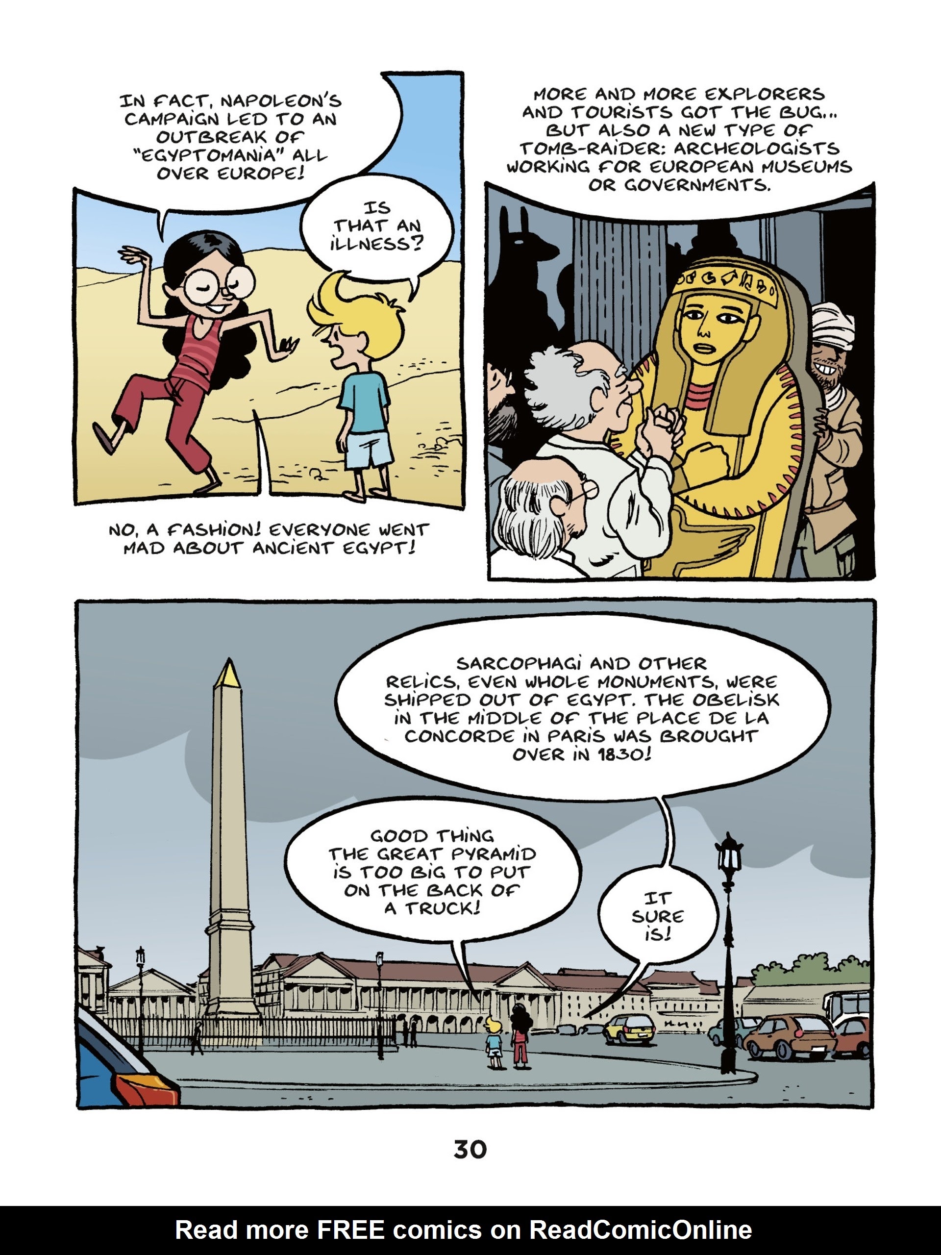Read online On The History Trail With Ariane & Nino comic -  Issue #2 - 30